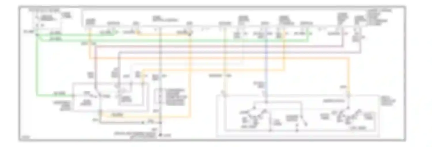 Aerostar Ford I (1986-1997): Front wiper/washer circuit