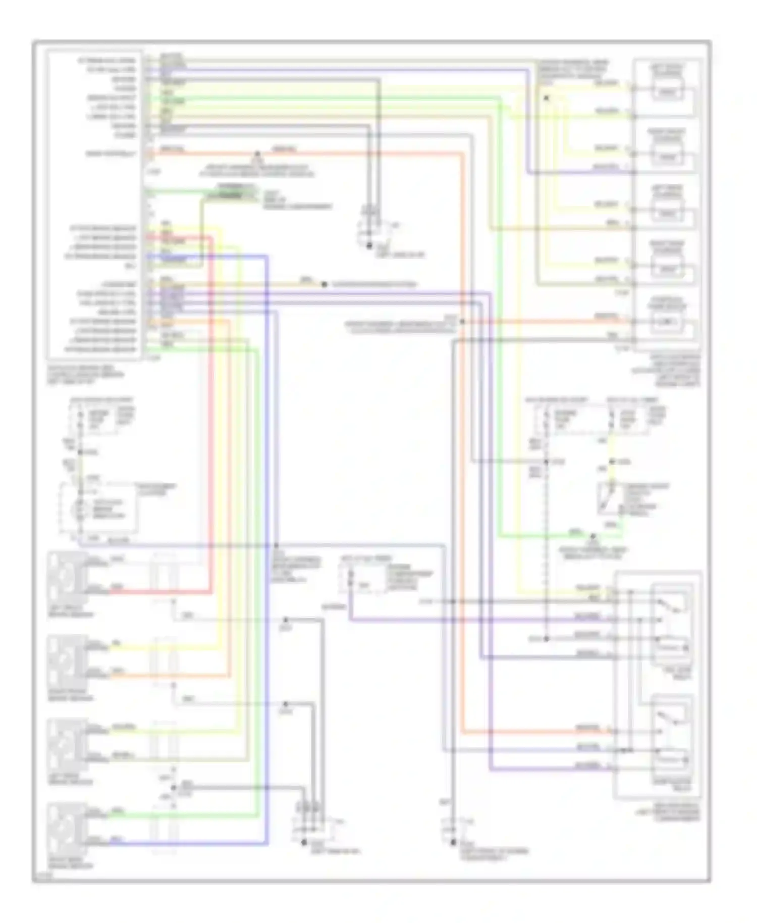 Aspire Ford I (1993-1997): Anti-lock brake circuits
