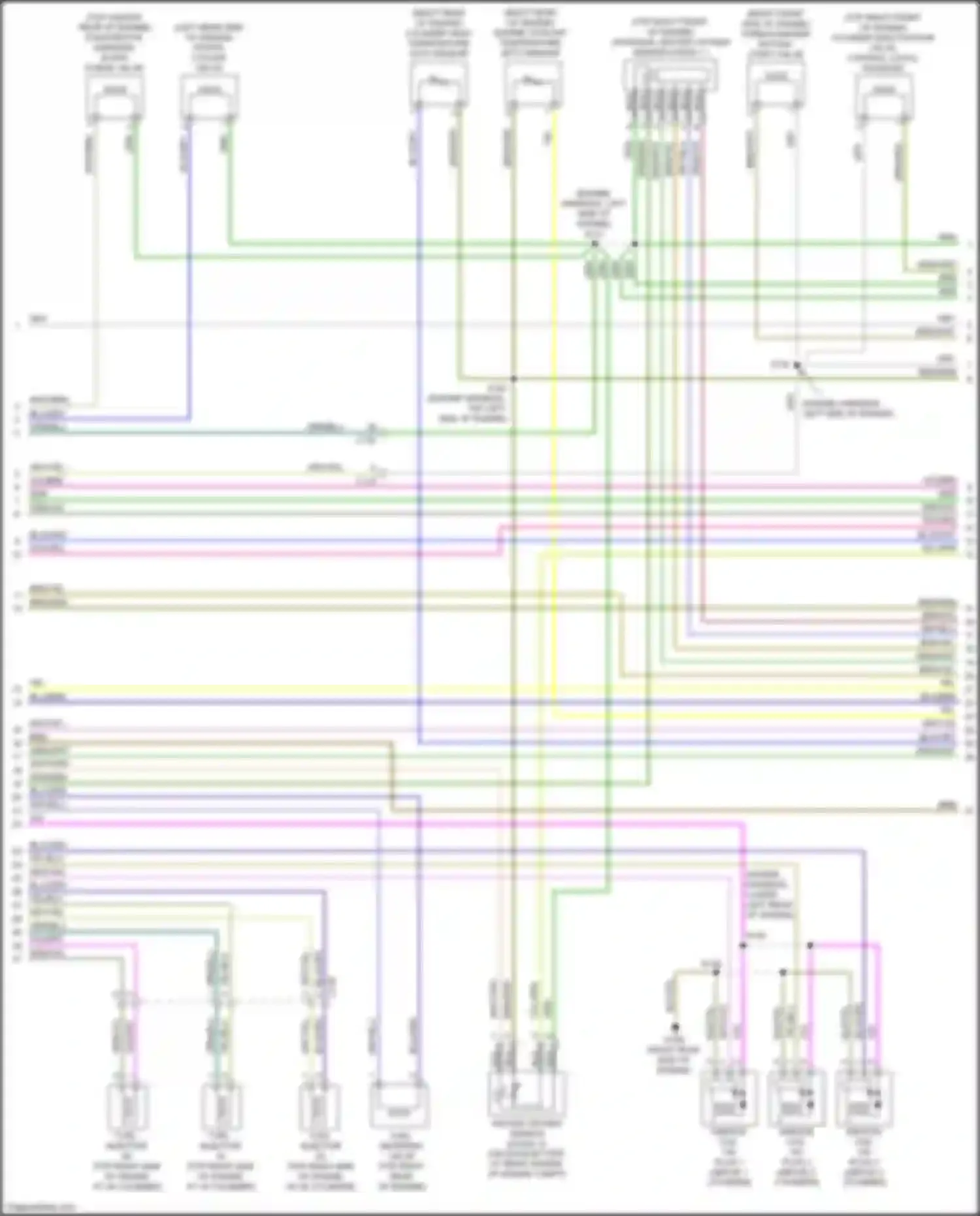 Bronco Sport Ford I (2020-2024): Wiring diagram engine performance 1.5l turbo (6 of 7)