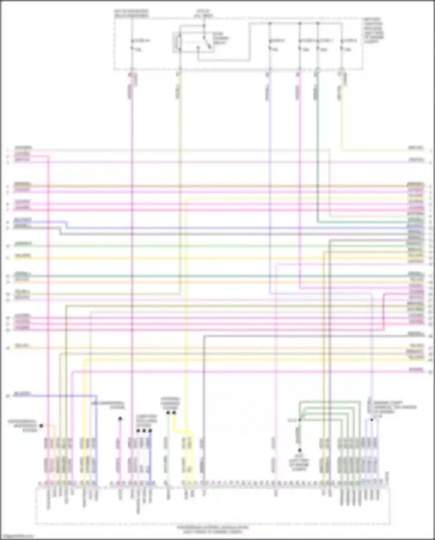Bronco Sport Ford I (2020-2024): Wiring diagram engine performance 2.0l turbo (2 of 8)