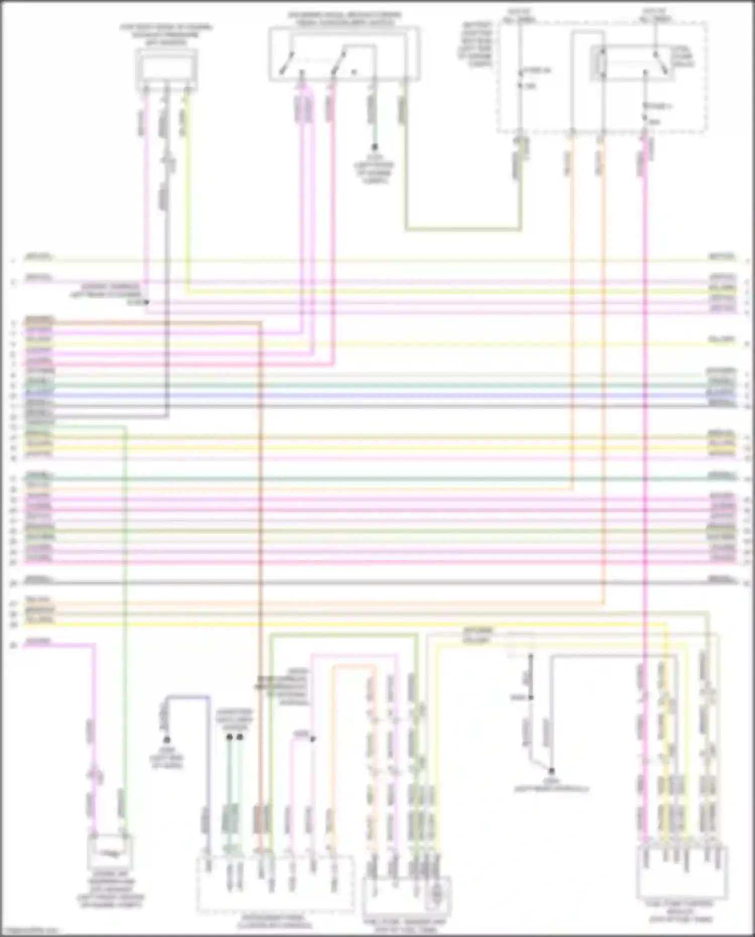Bronco Sport Ford I (2020-2024): Wiring diagram engine performance 2.0l turbo (3 of 8)