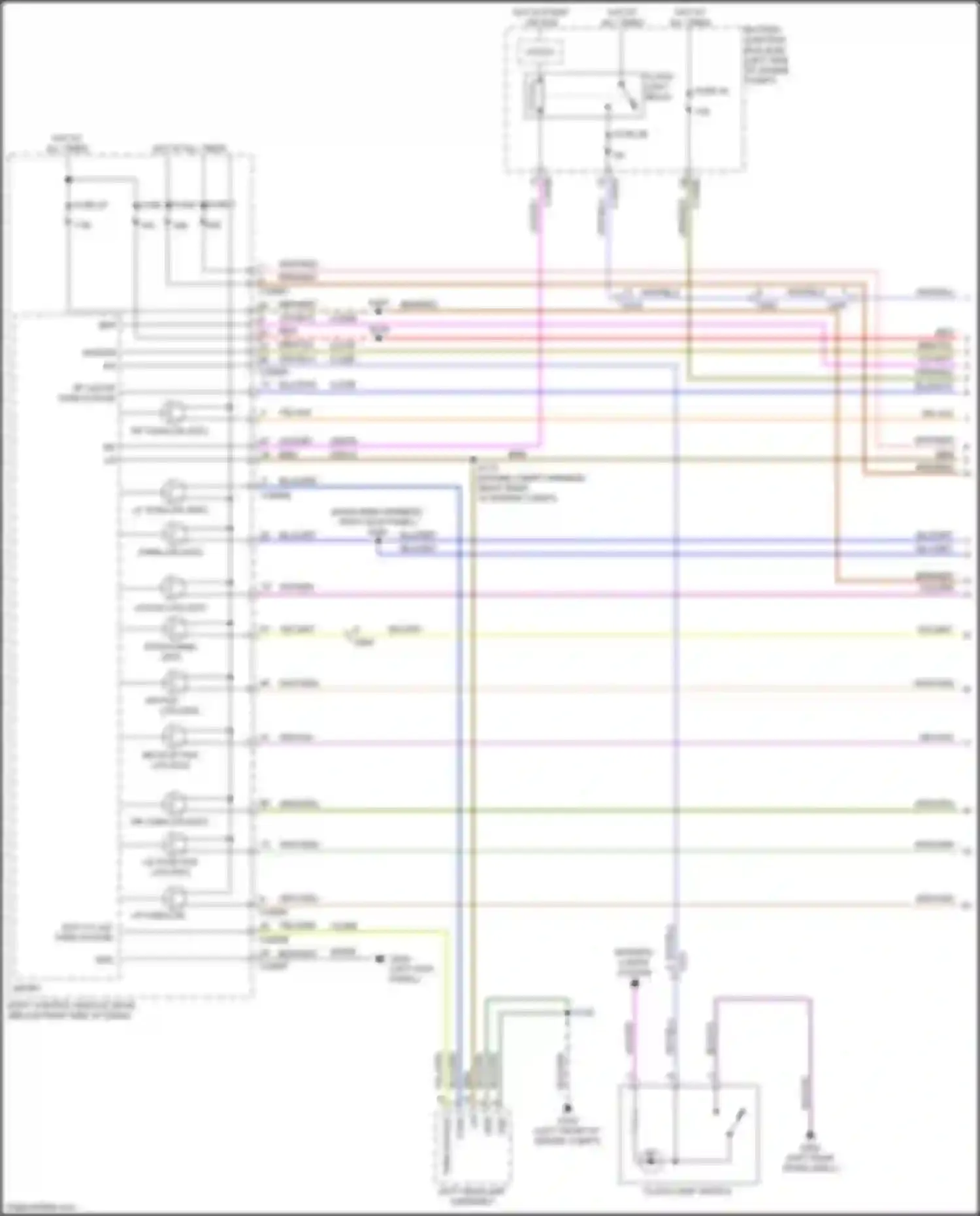 Bronco Sport Ford I (2020-2024): Exterior lamps circuit (1 of 3)