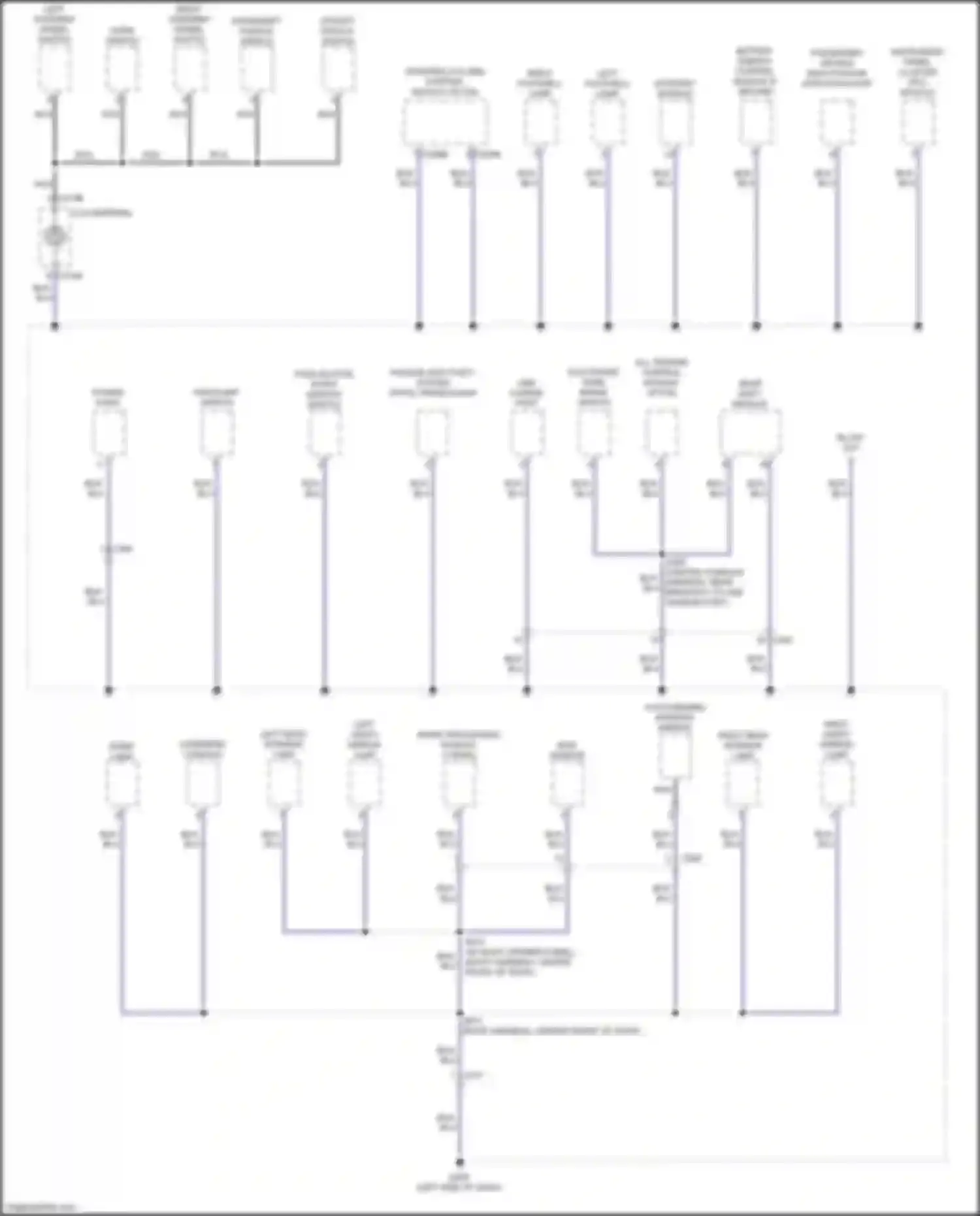 Bronco Sport Ford I (2020-2024): Ground distribution circuit (3 of 5)