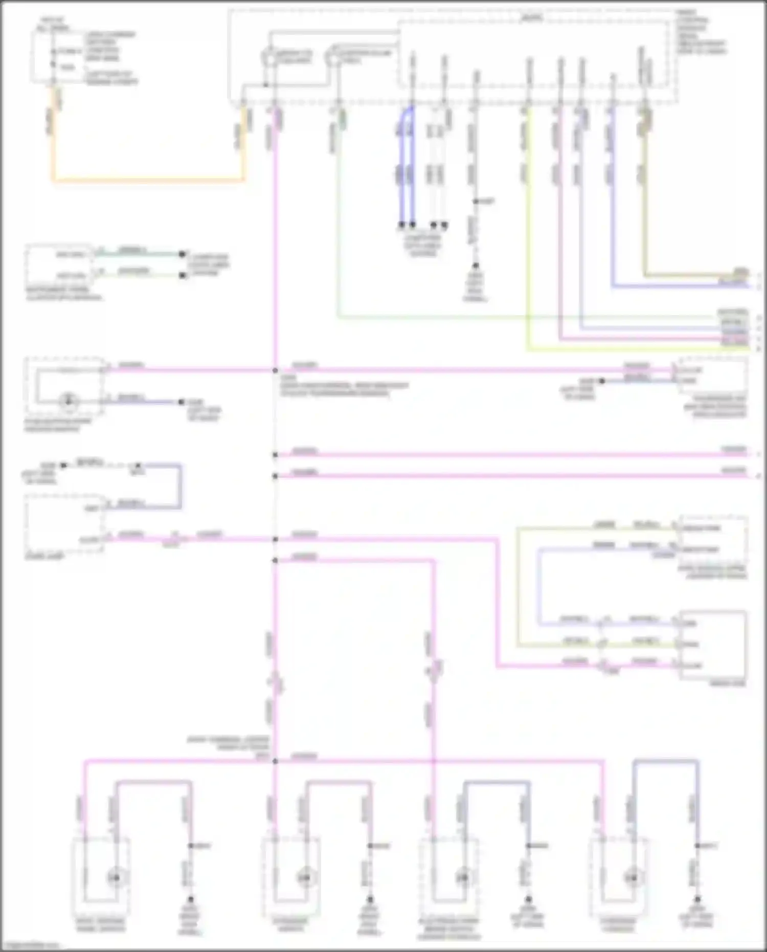 Bronco Sport Ford I (2020-2024): Instrument illumination circuit (1 of 3)