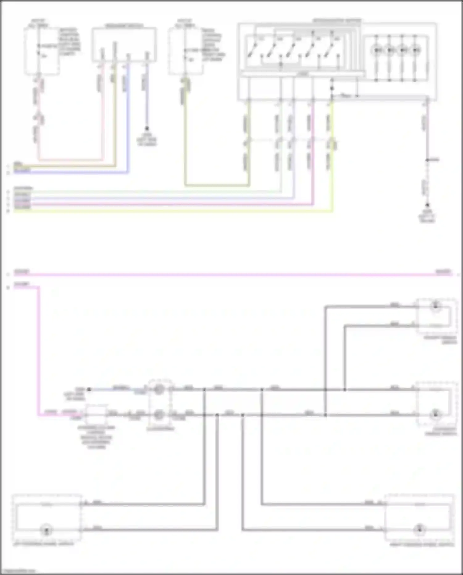 Bronco Sport Ford I (2020-2024): Instrument illumination circuit (2 of 3)