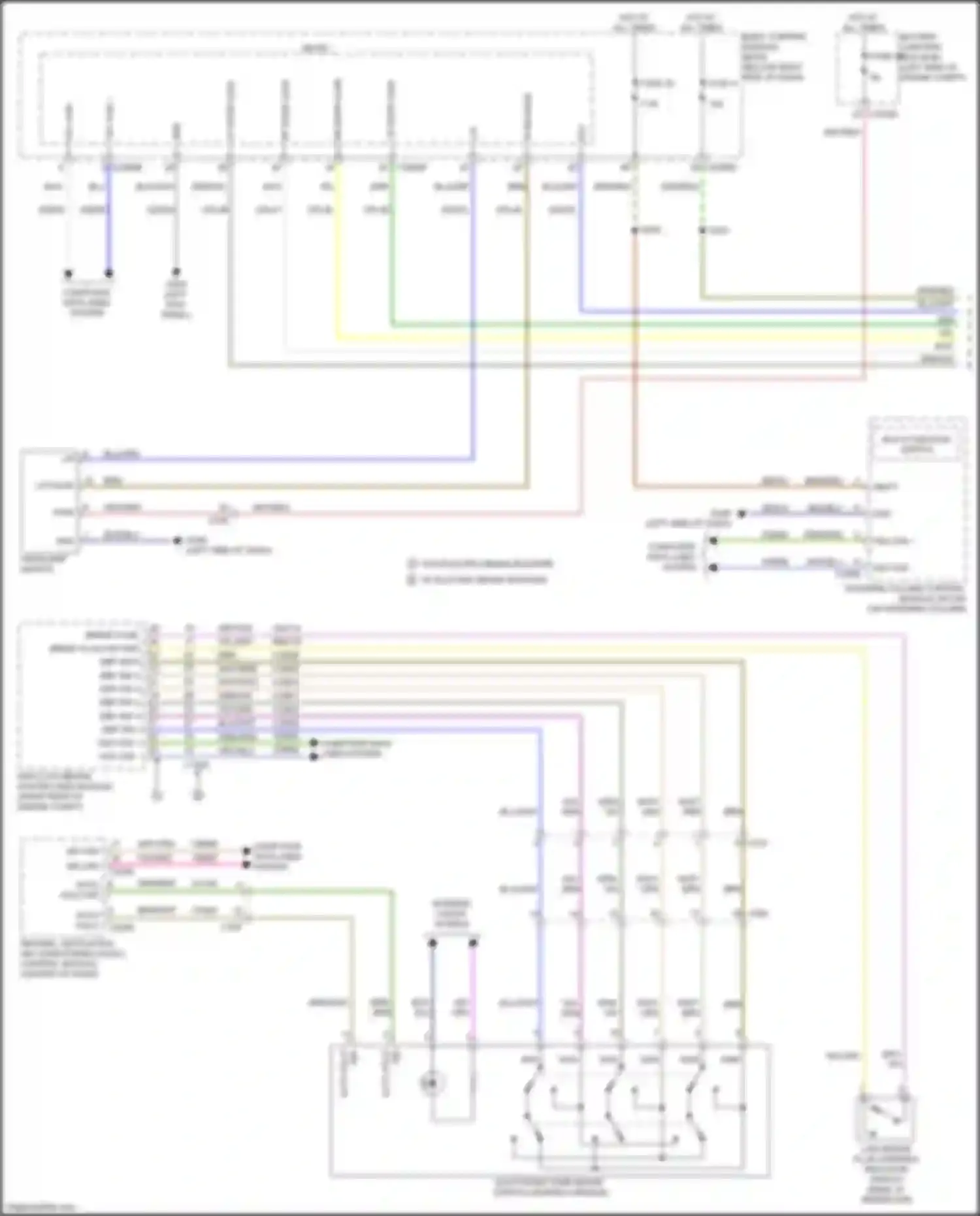 Bronco Sport Ford I (2020-2024): Chime circuit (1 of 2)