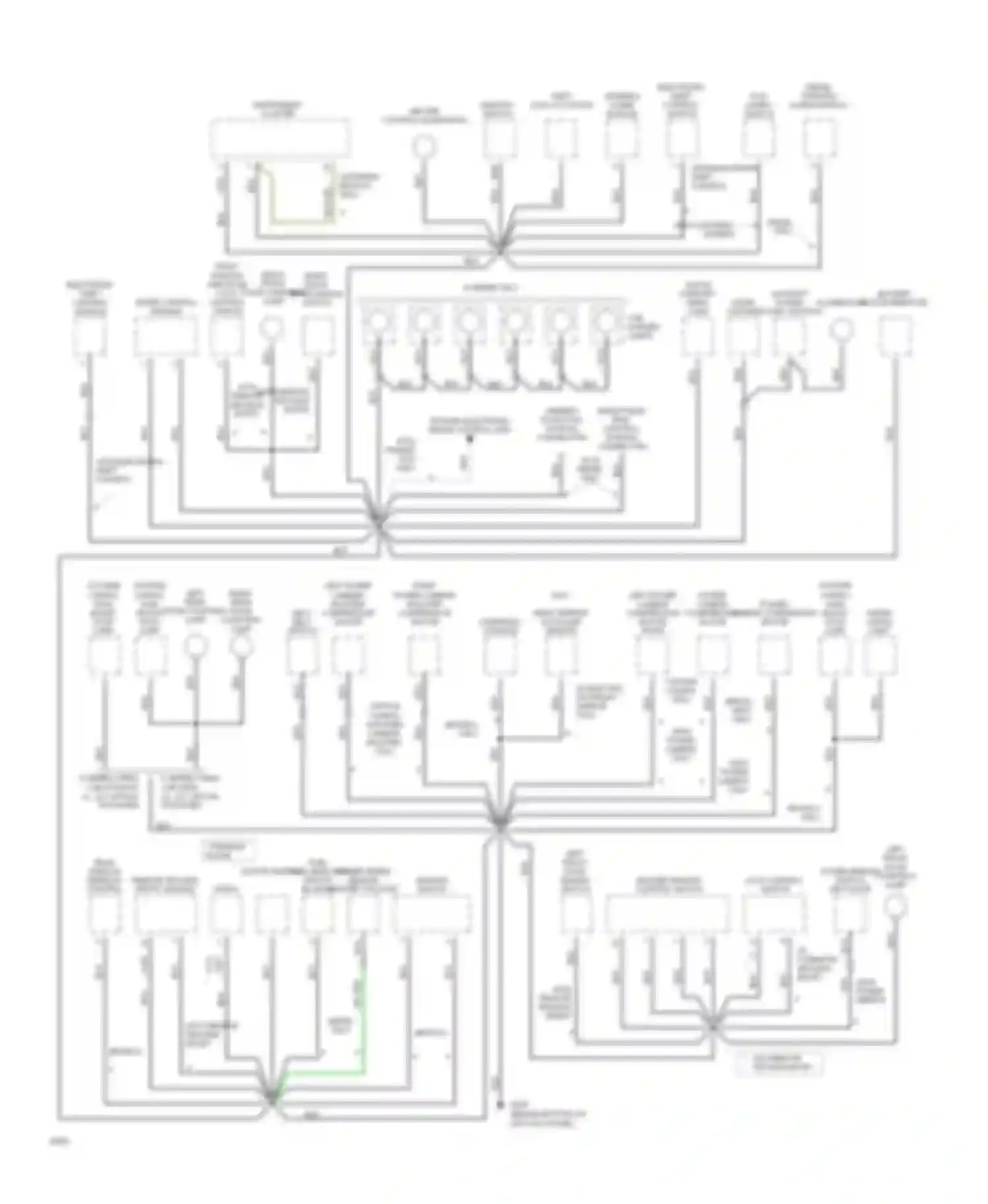 Wiring diagram lightning, bronco only for Ford Bronco V (1992-1996)