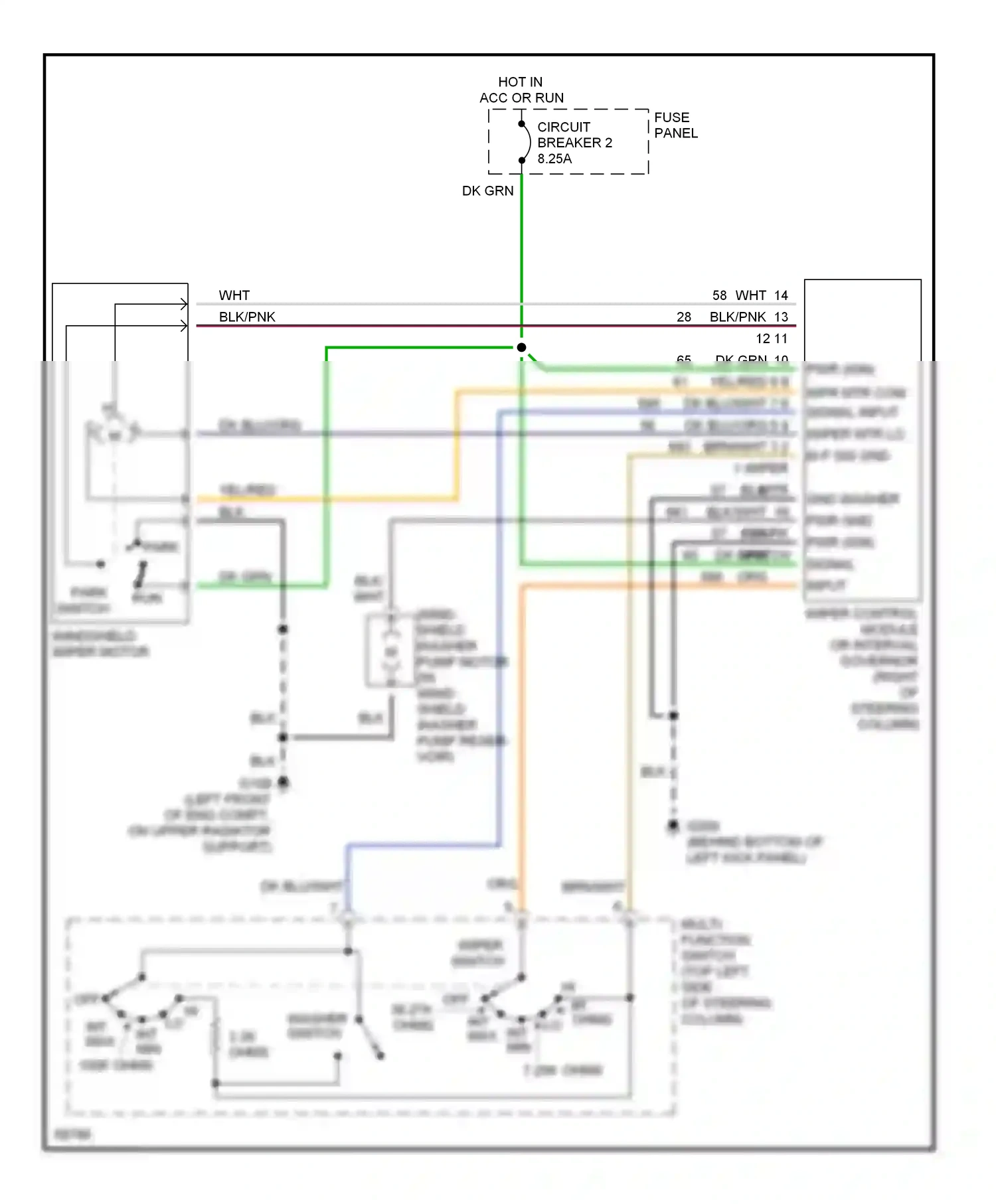 Ford Bronco V (1992-1996) org/ wiring diagram  (26 of 26)