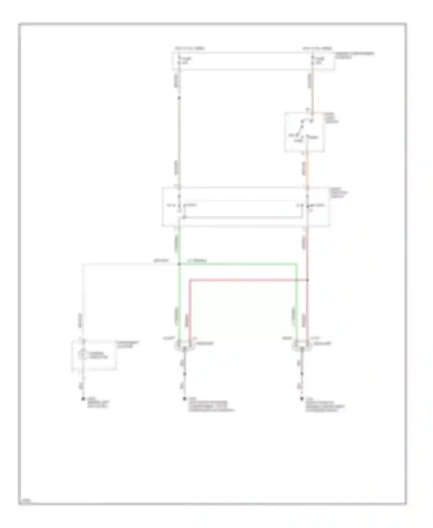 Wiring diagram fuse c for Ford Bronco V (1992-1996)