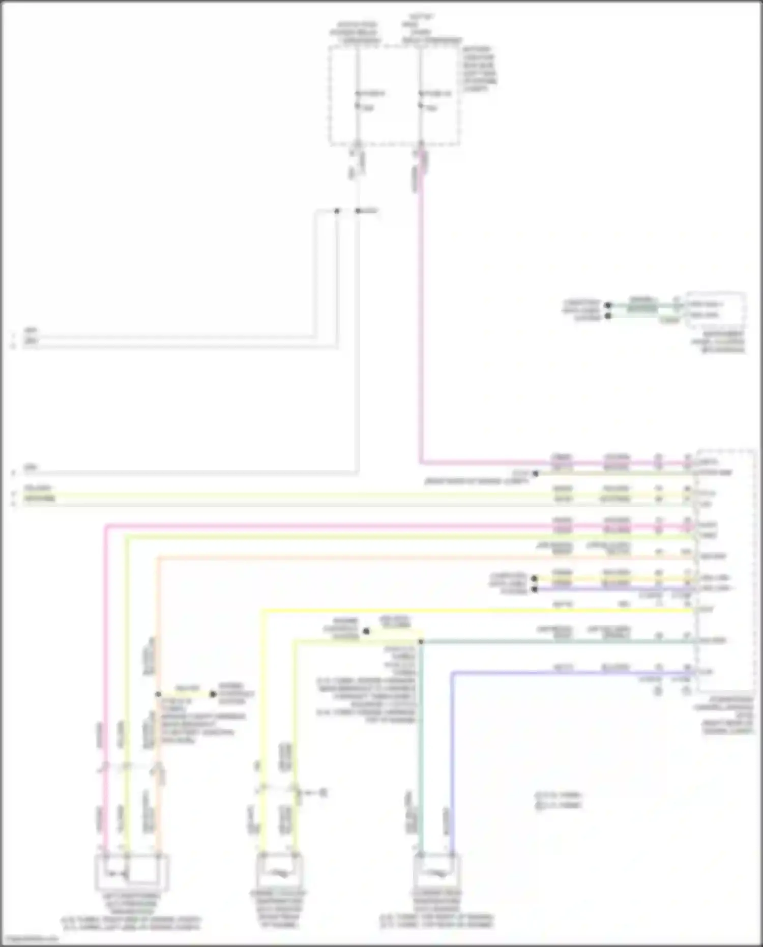 Bronco Ford VI (2020-2024): Cooling fan circuit (2 of 2)