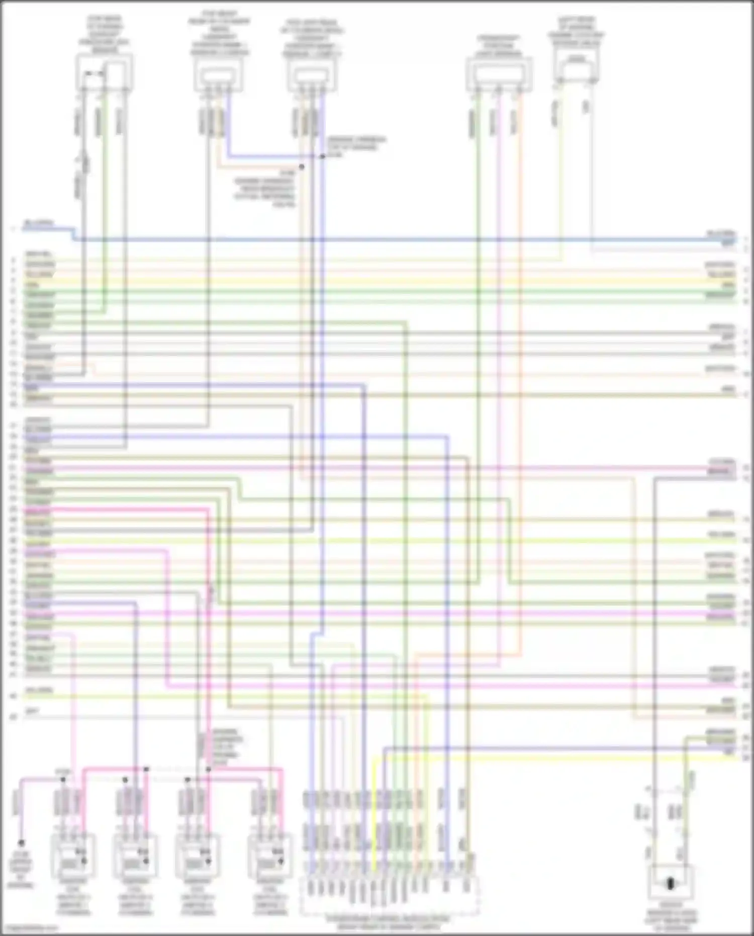 Bronco Ford VI (2020-2024): Wiring diagram engine performance 2.3l turbo (8 of 9)