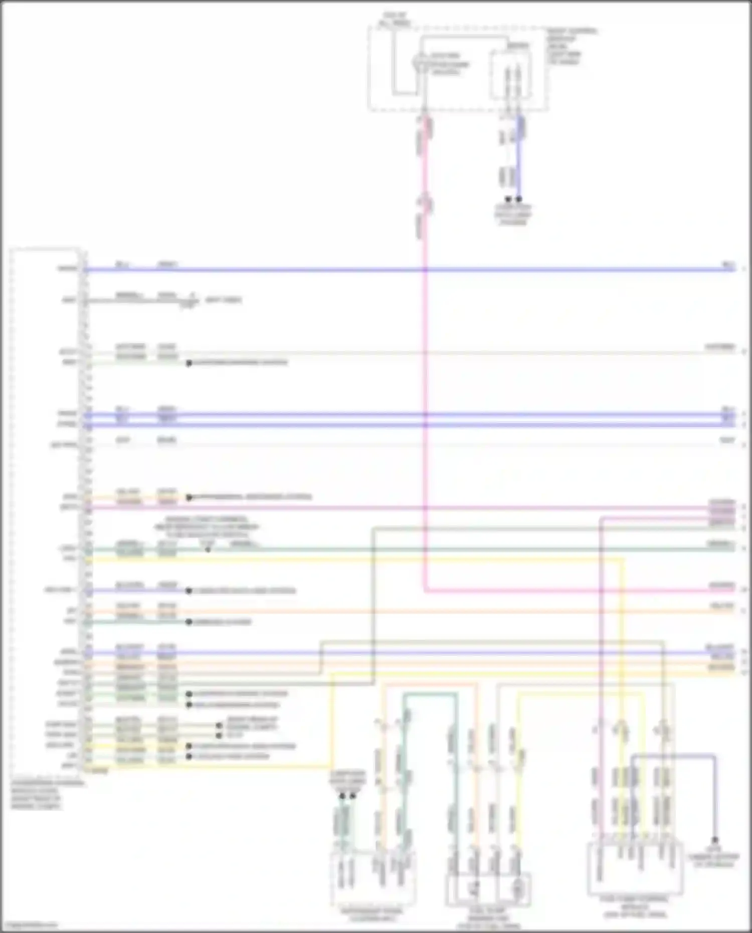 Bronco Ford VI (2020-2024): Wiring diagram engine performance 2.7l turbo (1 of 13)
