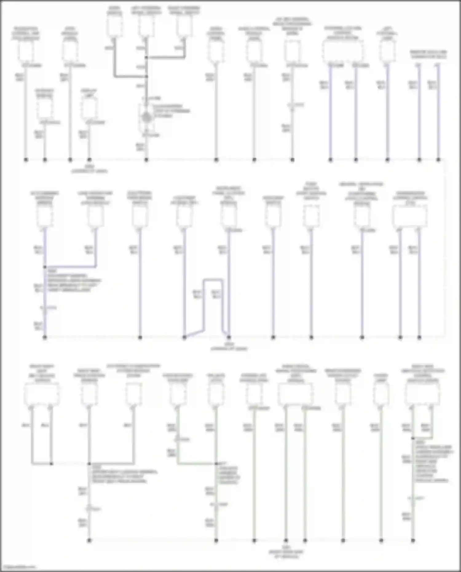 Bronco Ford VI (2020-2024): Ground distribution circuit (4 of 5)