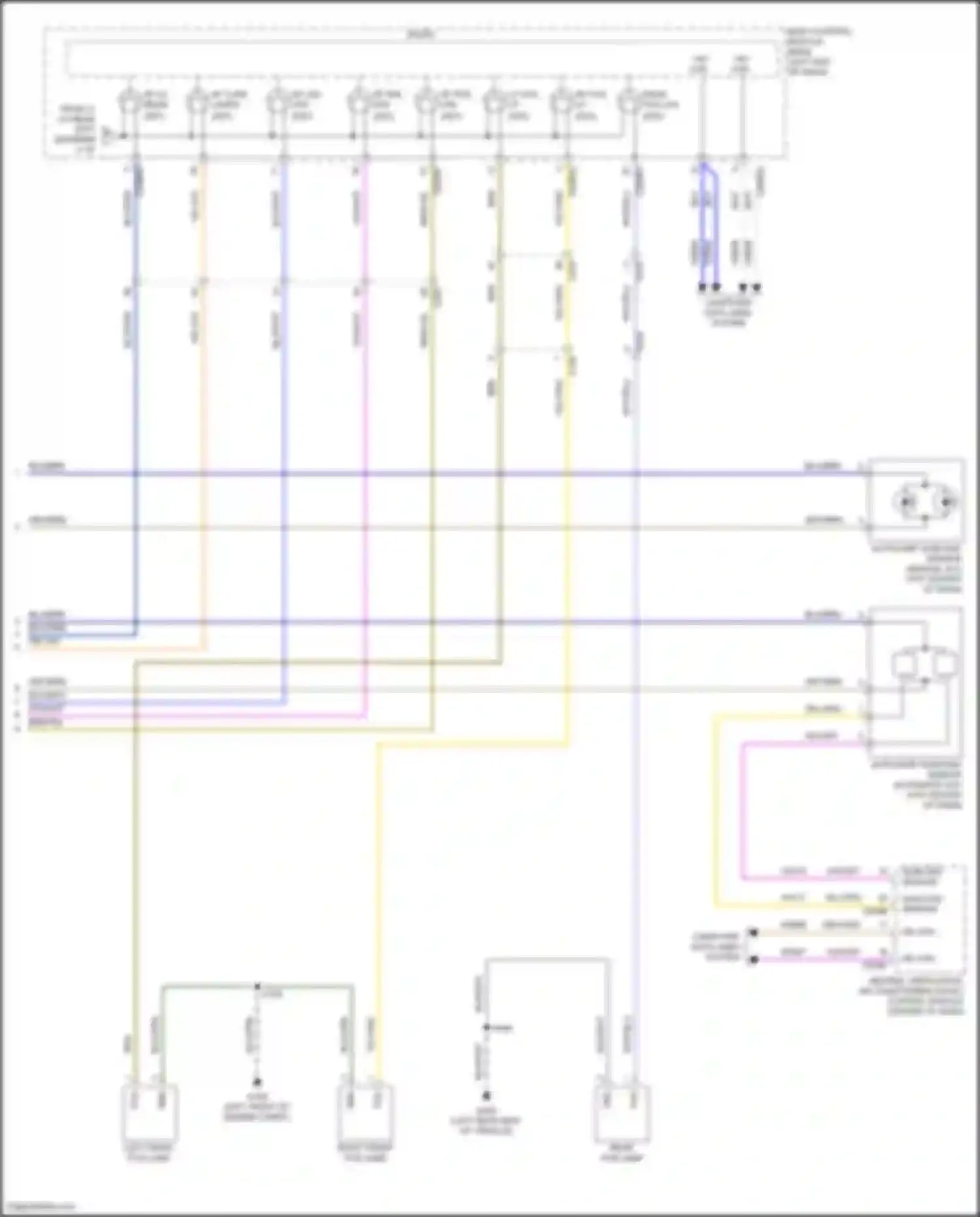 Bronco Ford VI (2020-2024): Headlights circuit (3 of 3)