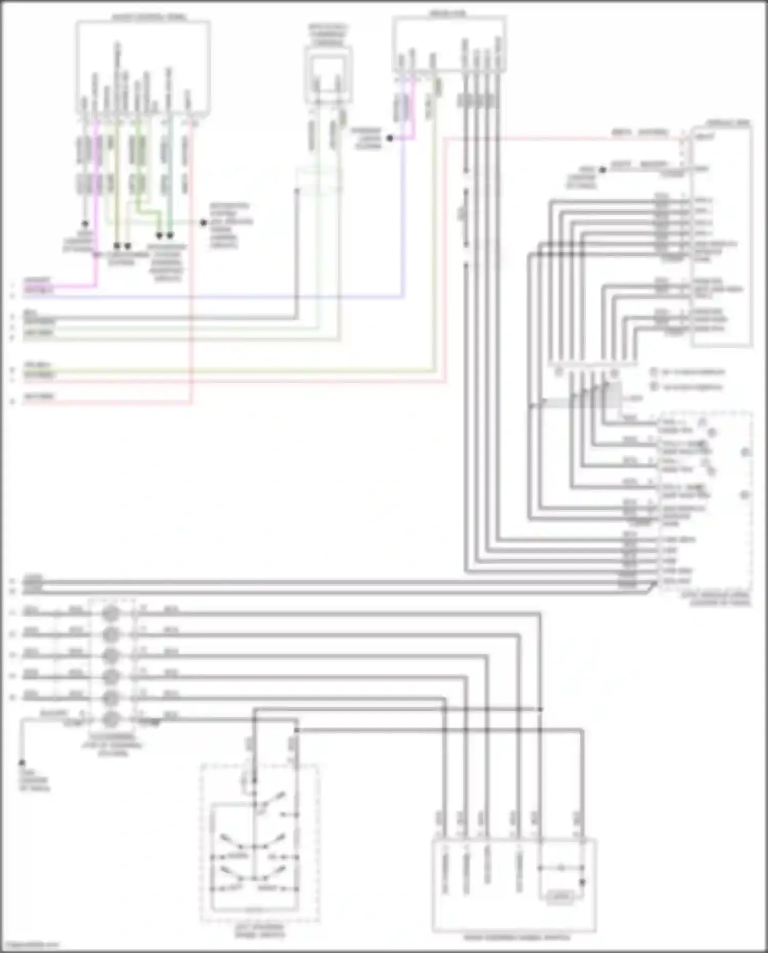 Bronco Ford VI (2020-2024): Navigation circuit, 10 speakers (4 of 4)