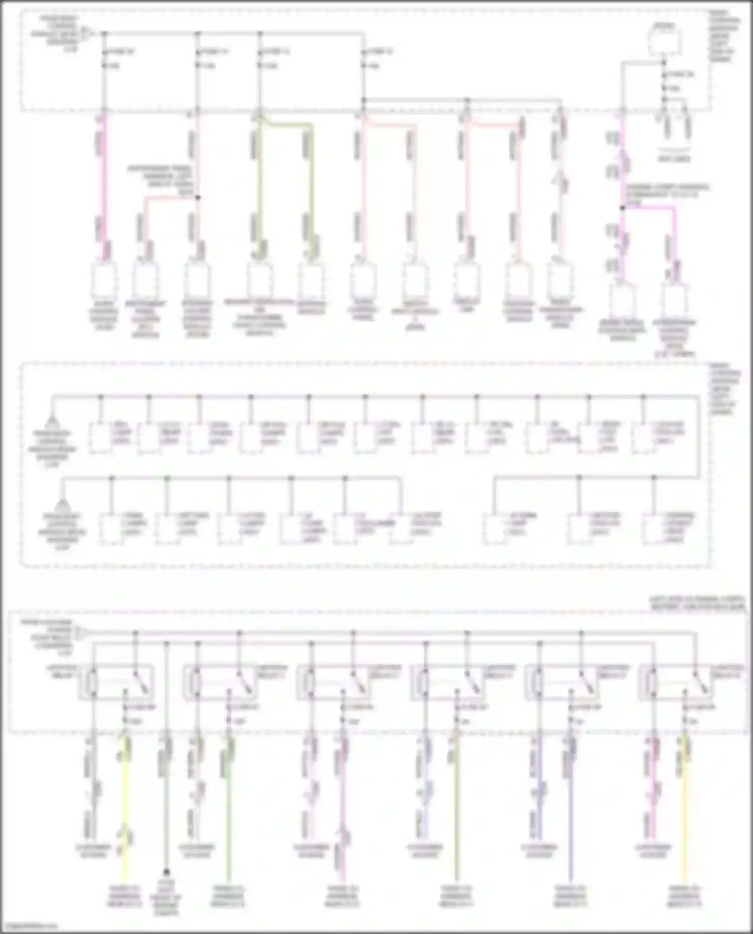 Bronco Ford VI (2020-2024): Power distribution circuit (6 of 6)