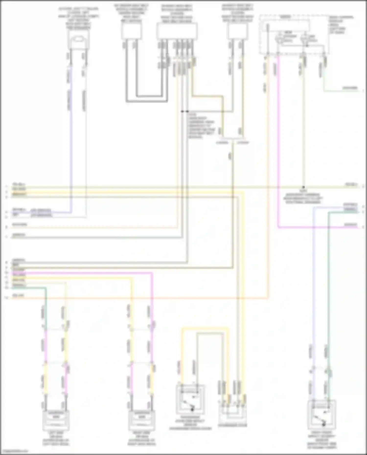Bronco Ford VI (2020-2024): Supplemental restraints circuit (3 of 4)