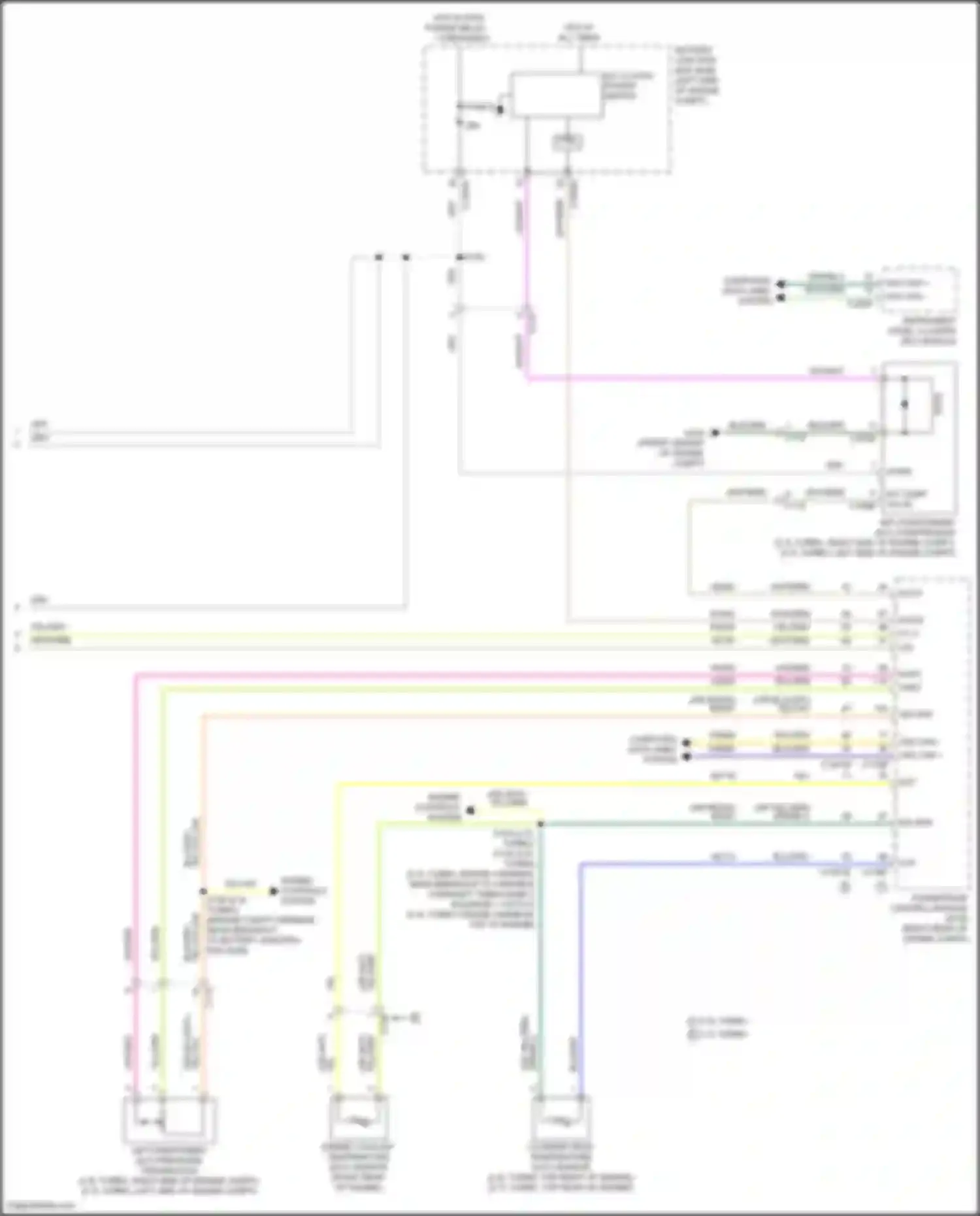 Wiring diagram a/c clutch power switch for Ford Bronco VI (2020-2024) (1 of 3)