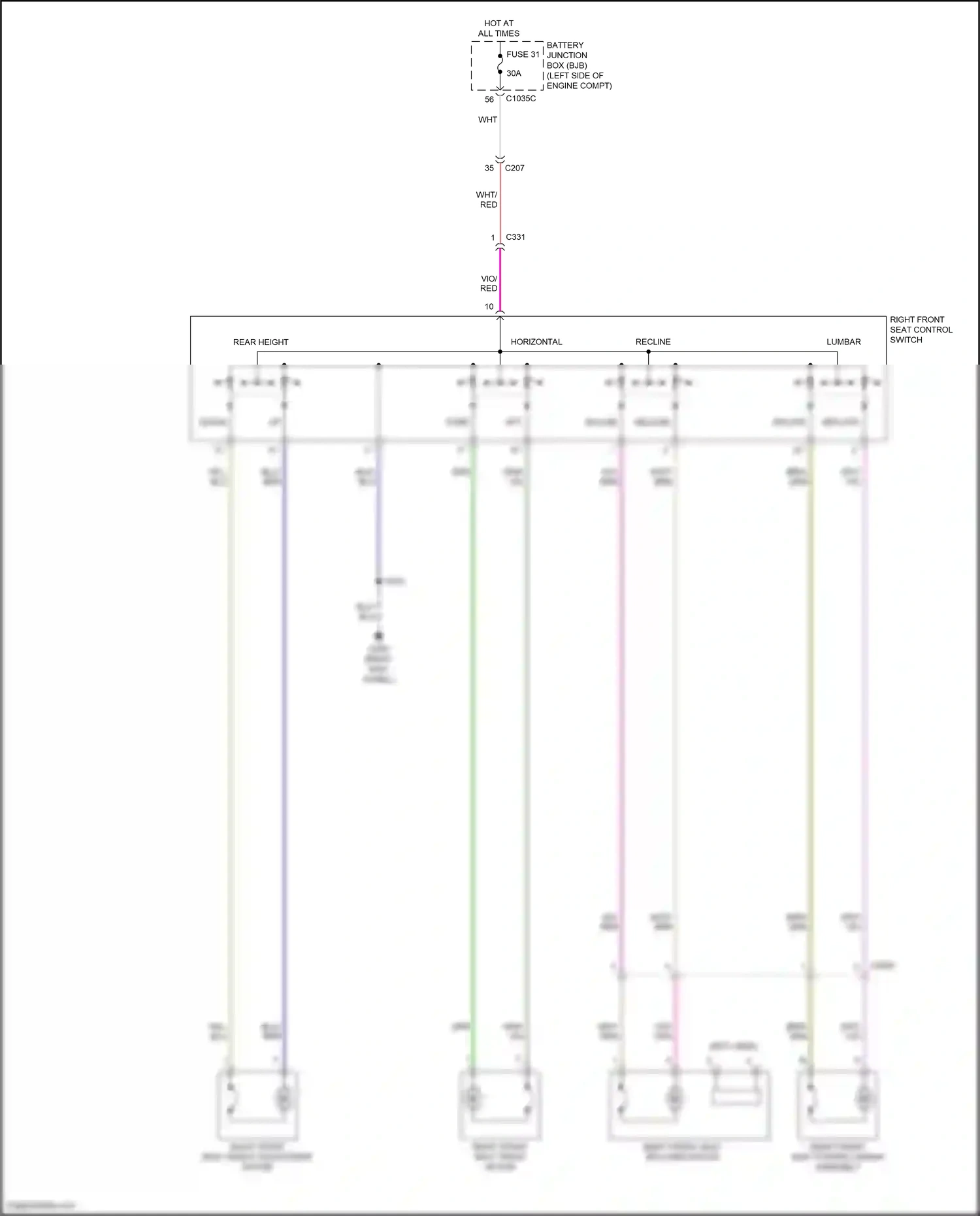 Ford Bronco VI (2020-2024) aft fore/ wiring diagram  (2 of 2)