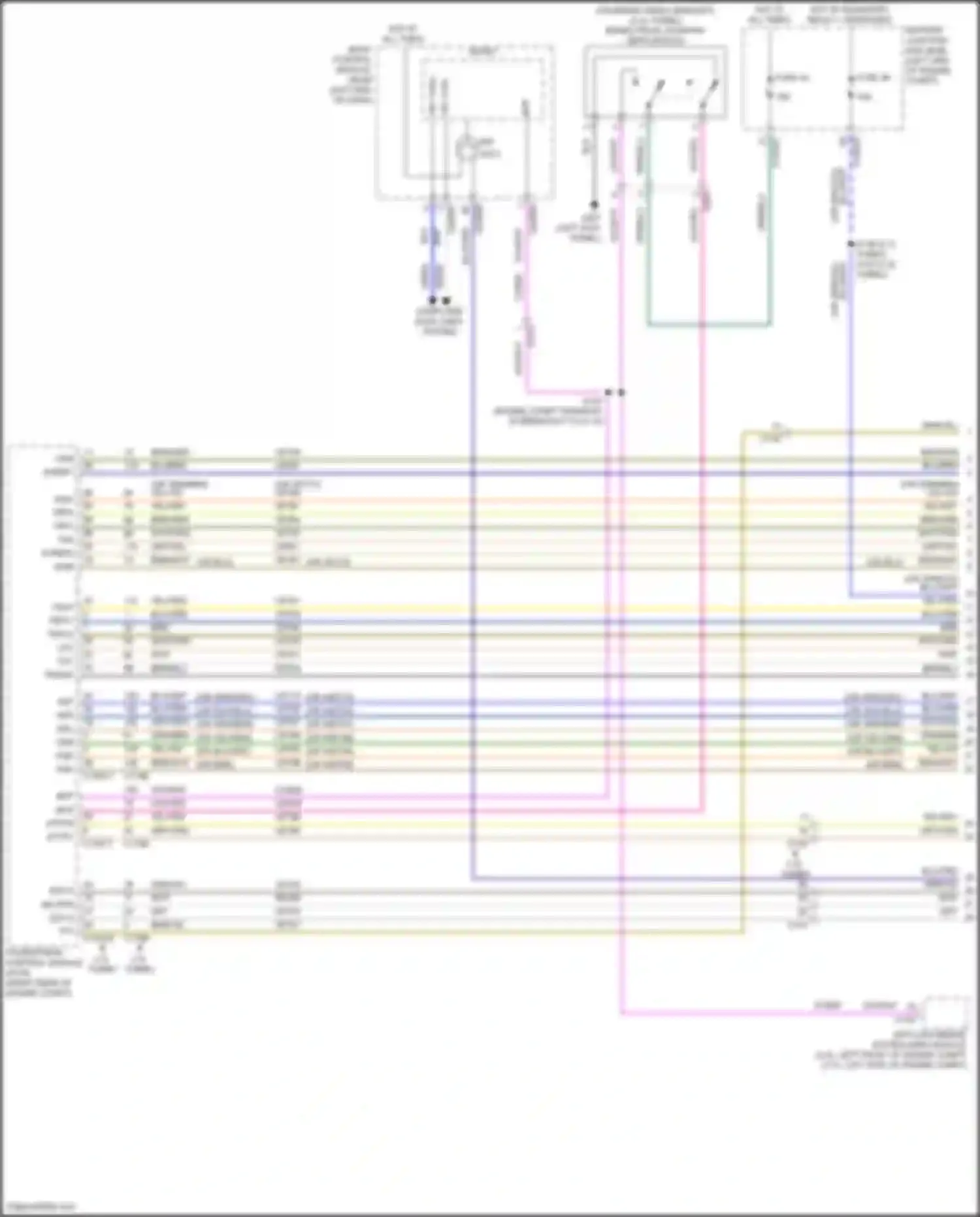 Wiring diagram blk for Ford Bronco VI (2020-2024)