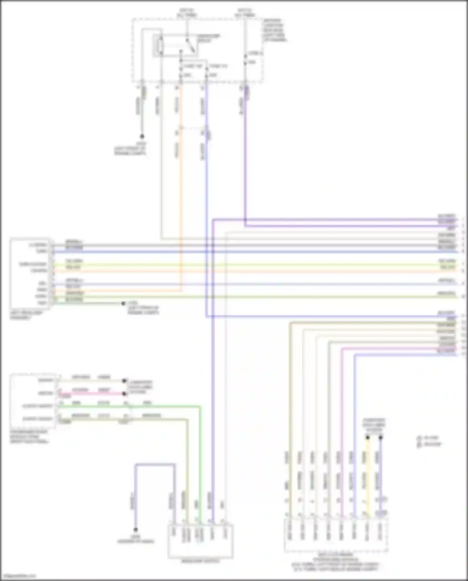 Wiring diagram brn/grn for Ford Bronco VI (2020-2024) (18 of 45)