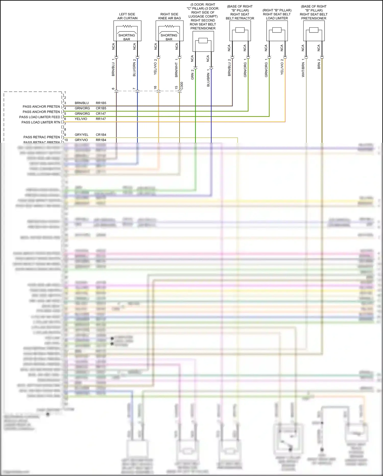 Ford Bronco VI (2020-2024) case ground wiring diagram  (1 of 1)