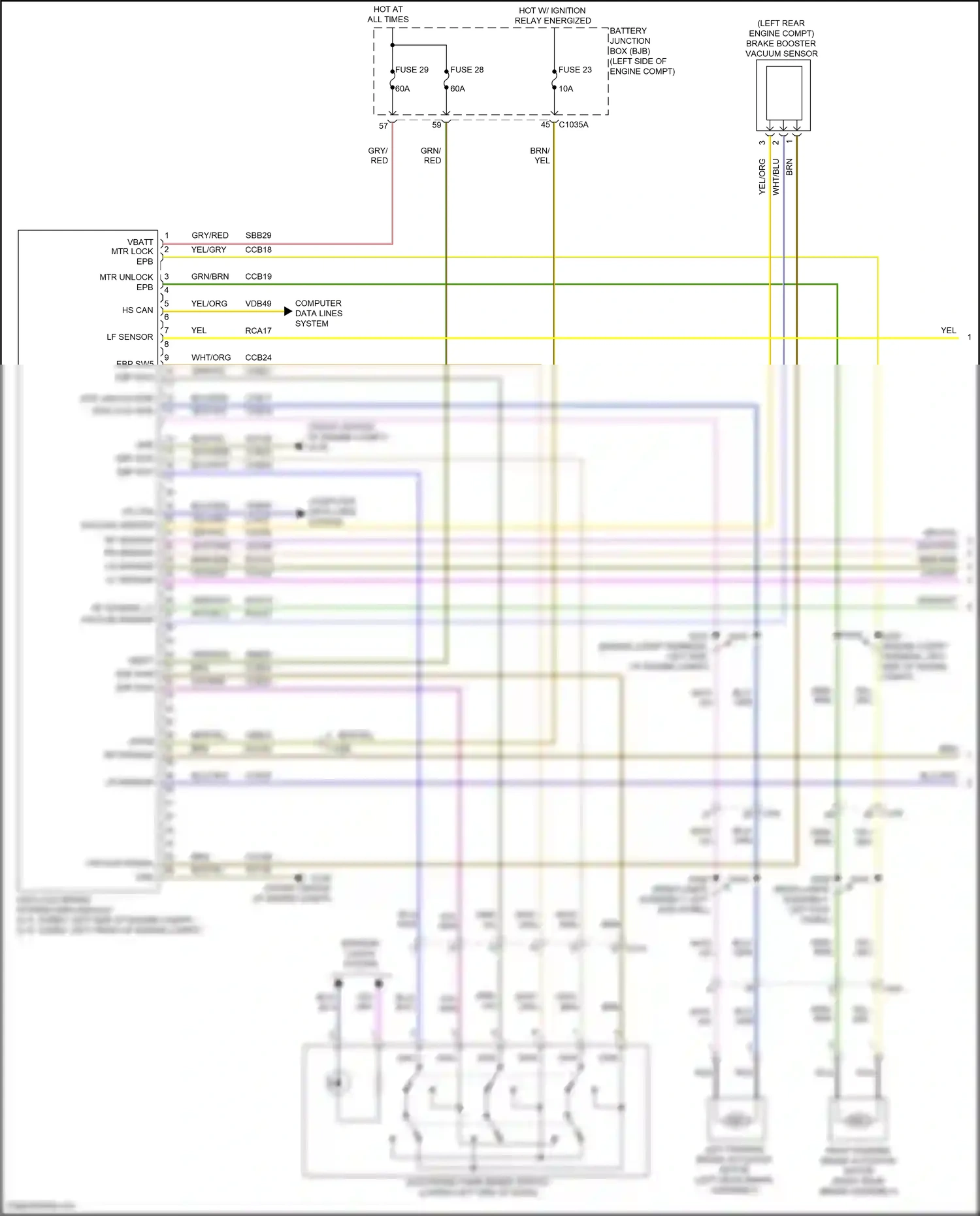 Ford Bronco VI (2020-2024) computer data lines system wiring diagram  (61 of 69)