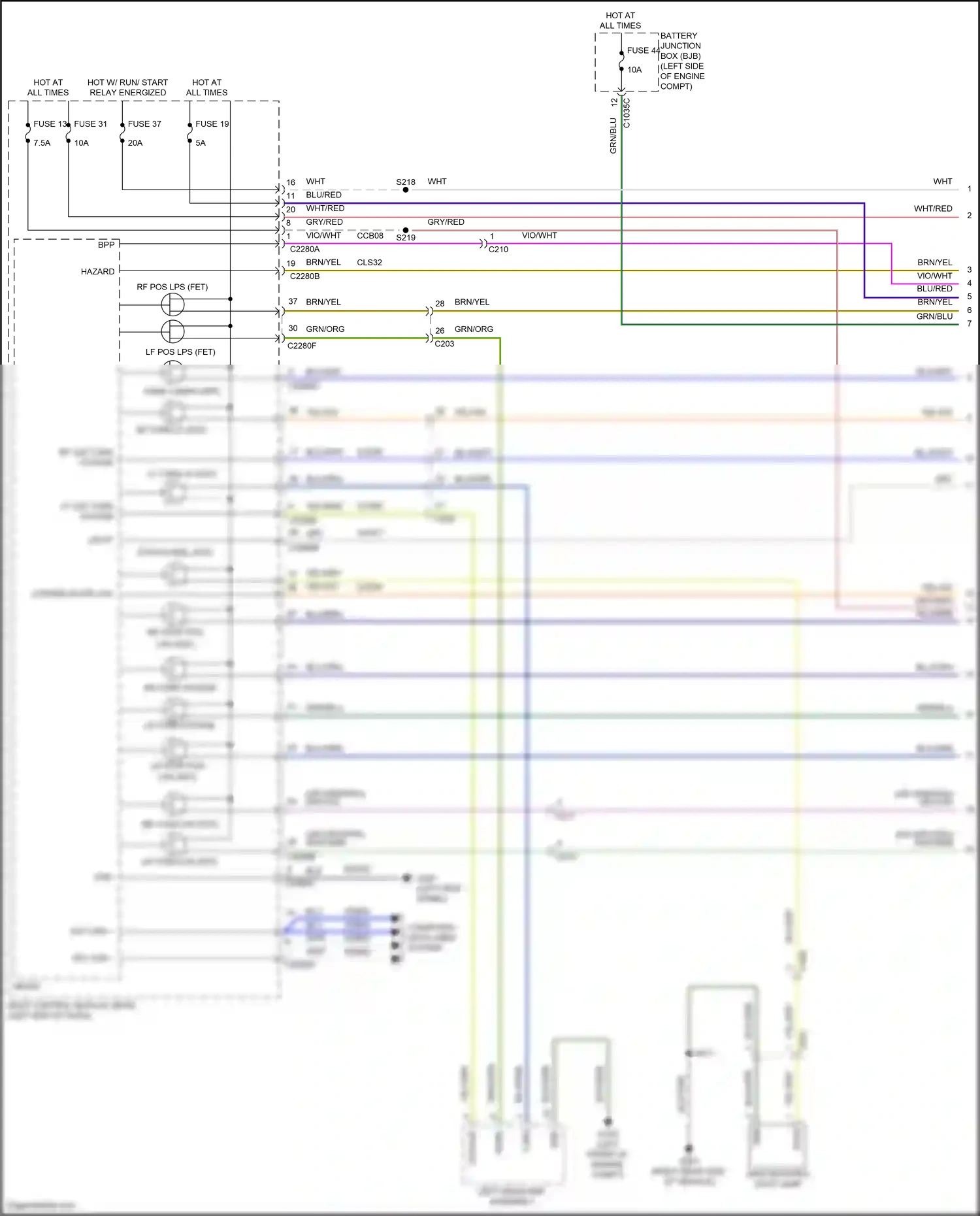 Ford Bronco VI (2020-2024) computer data lines system wiring diagram  (42 of 69)