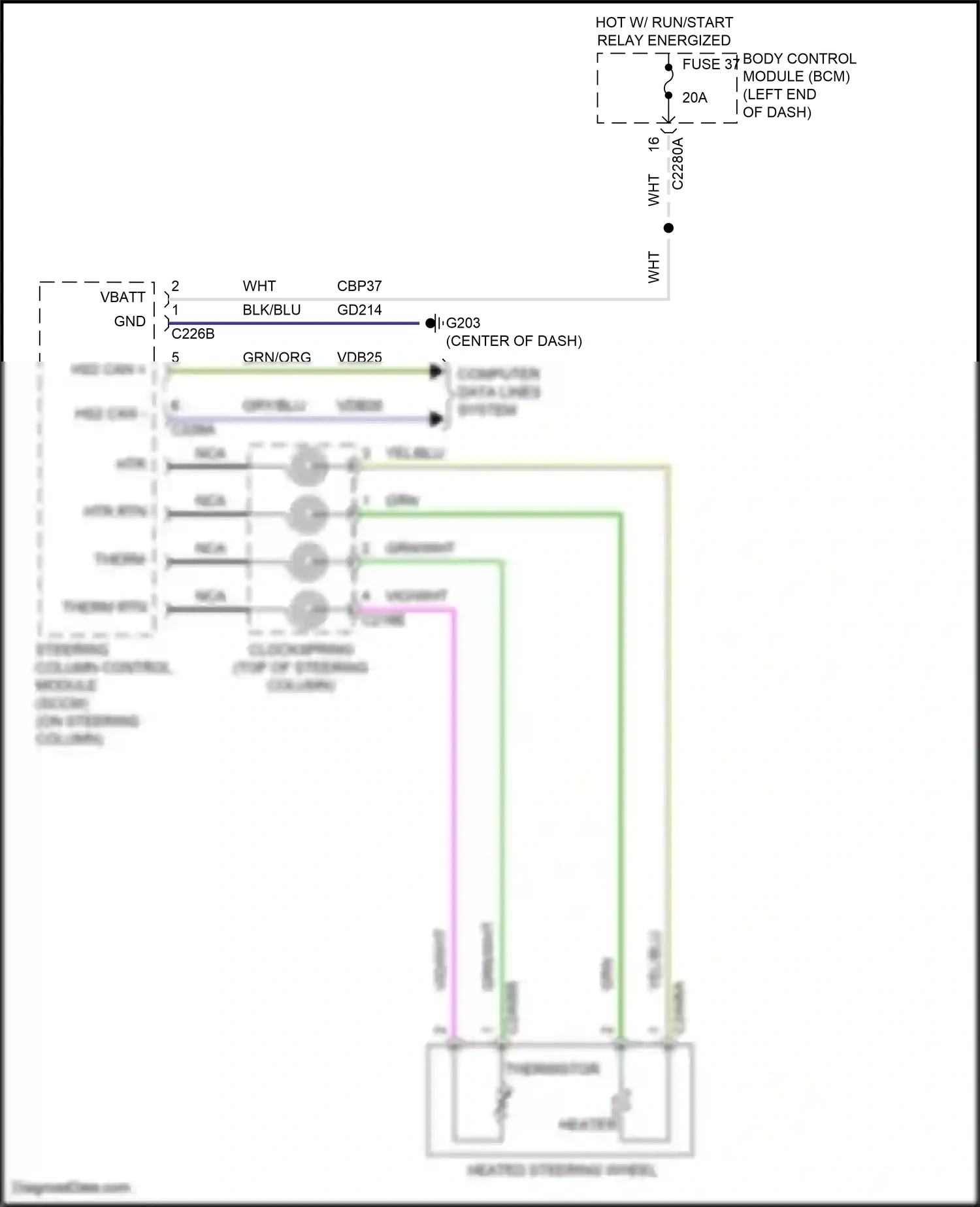 Ford Bronco VI (2020-2024) computer data lines system wiring diagram  (35 of 69)