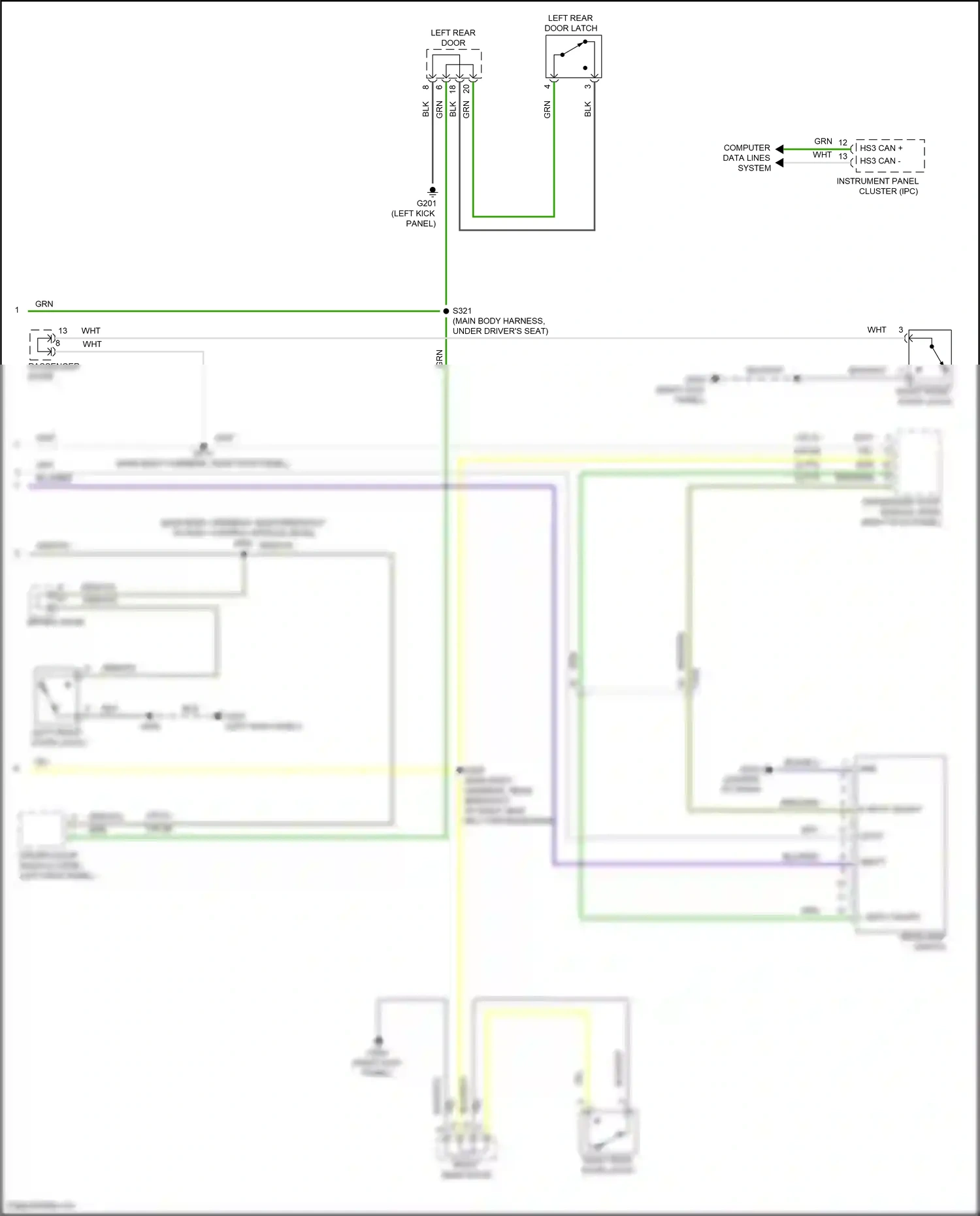 Ford Bronco VI (2020-2024) computer data lines system wiring diagram  (15 of 69)