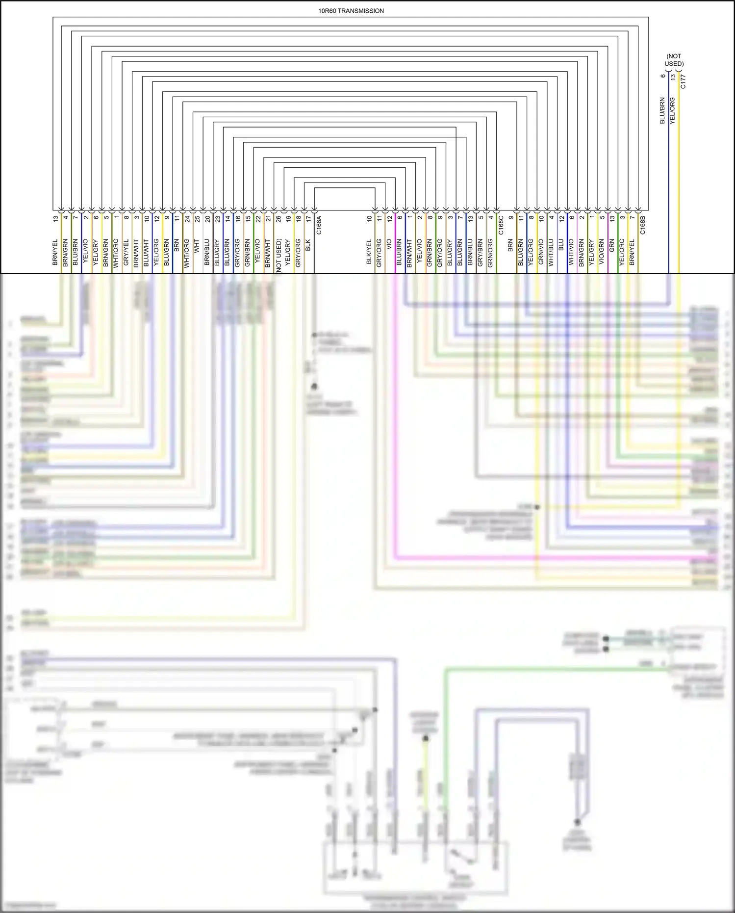Ford Bronco VI (2020-2024) computer data lines system wiring diagram  (12 of 69)