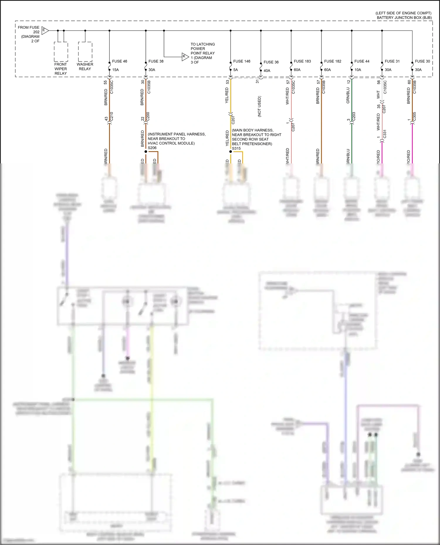 Ford Bronco VI (2020-2024) computer data lines system wiring diagram  (27 of 69)