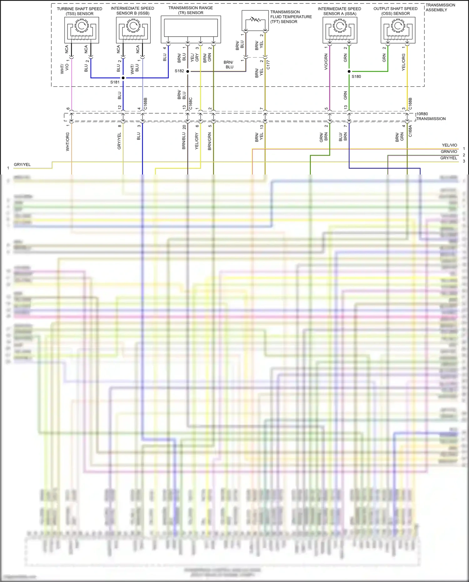 Ford Bronco VI (2020-2024) ect wiring diagram  (4 of 5)
