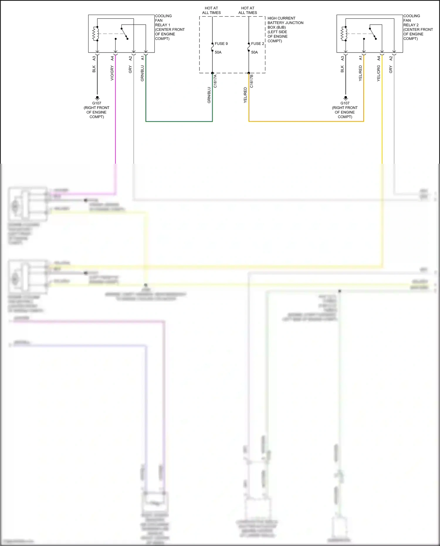 Ford Bronco VI (2020-2024) gry/blu wiring diagram  (22 of 50)