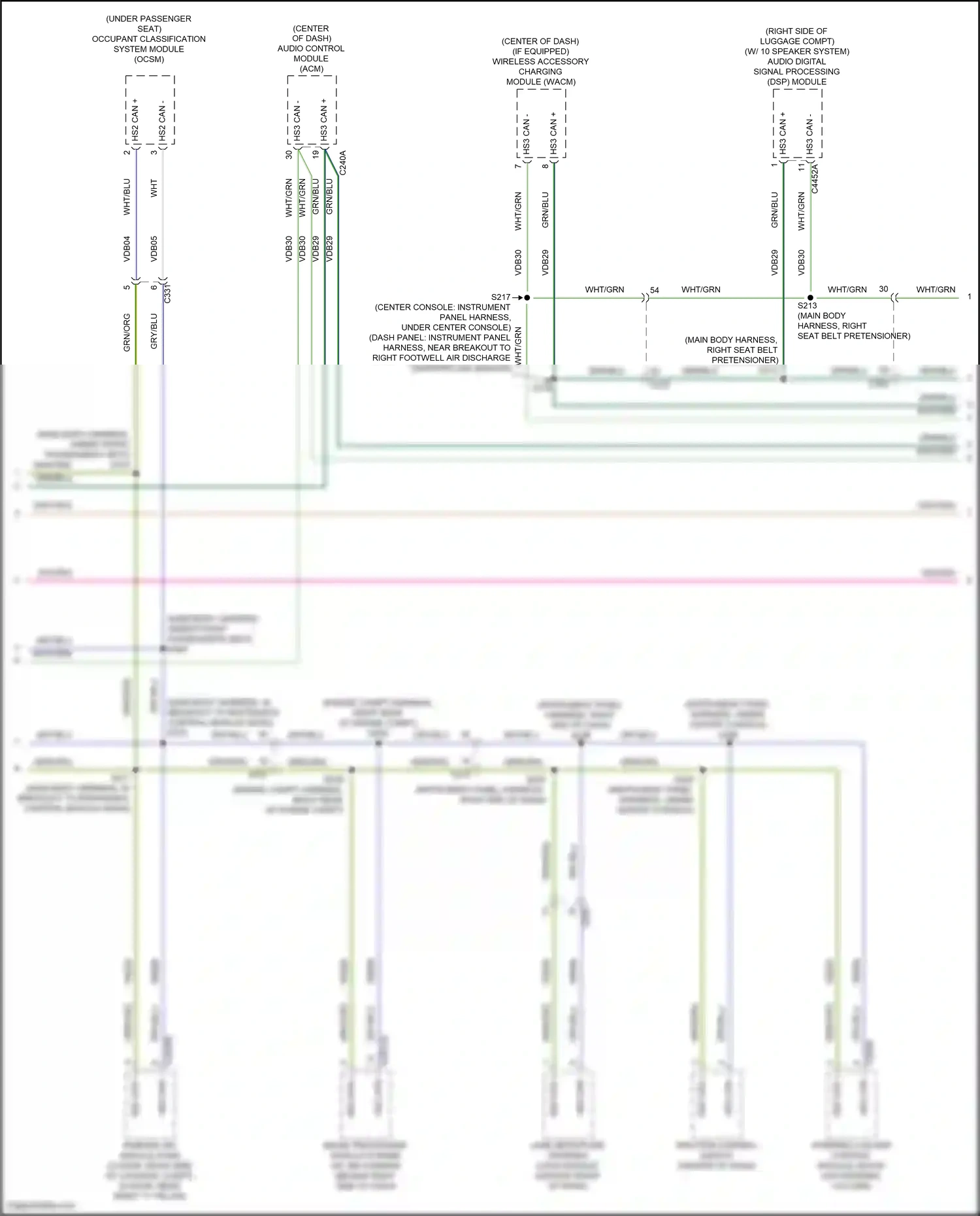 Ford Bronco VI (2020-2024) gry/blu wiring diagram  (16 of 50)
