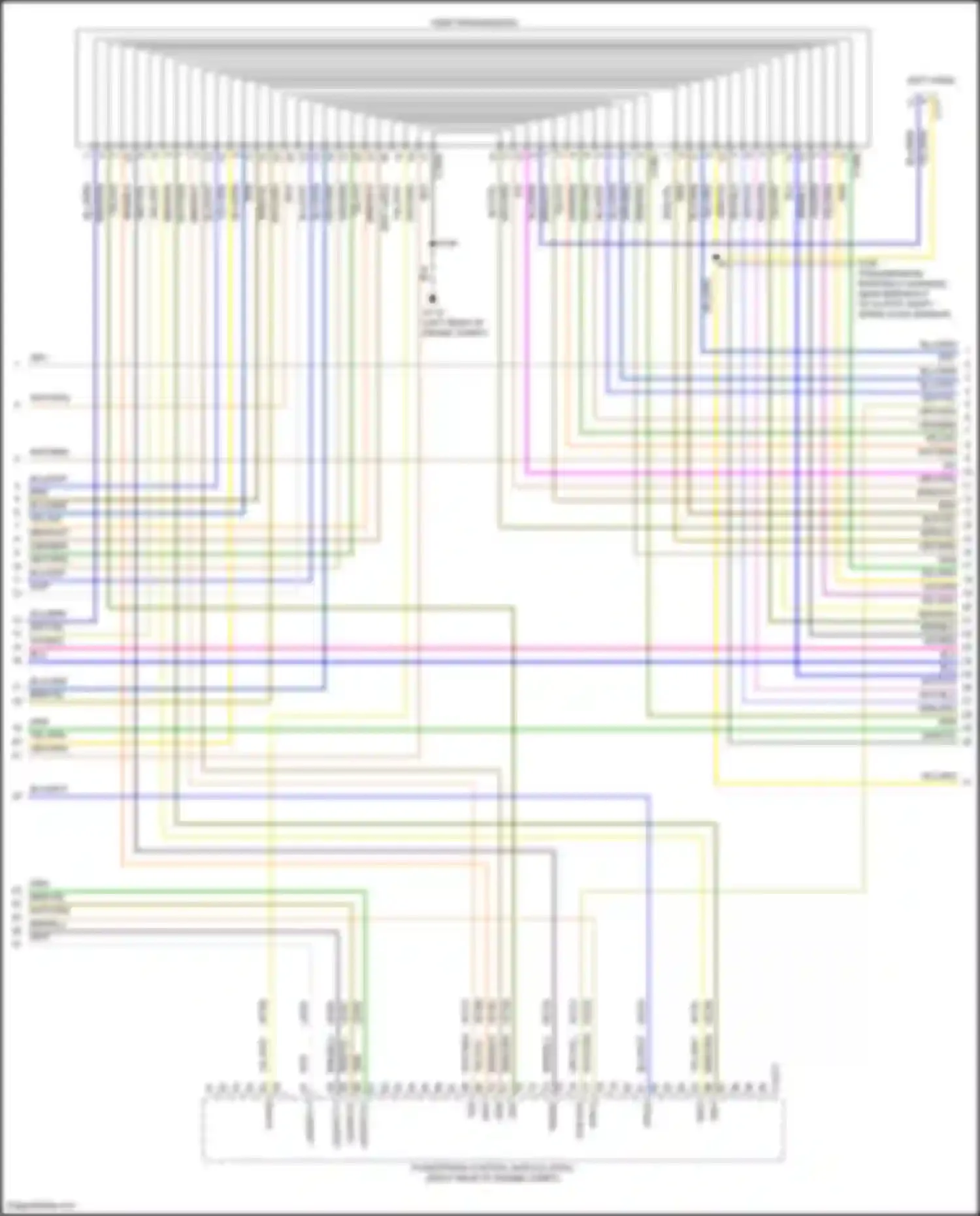 Wiring diagram gry/org for Ford Bronco VI (2020-2024) (49 of 50)