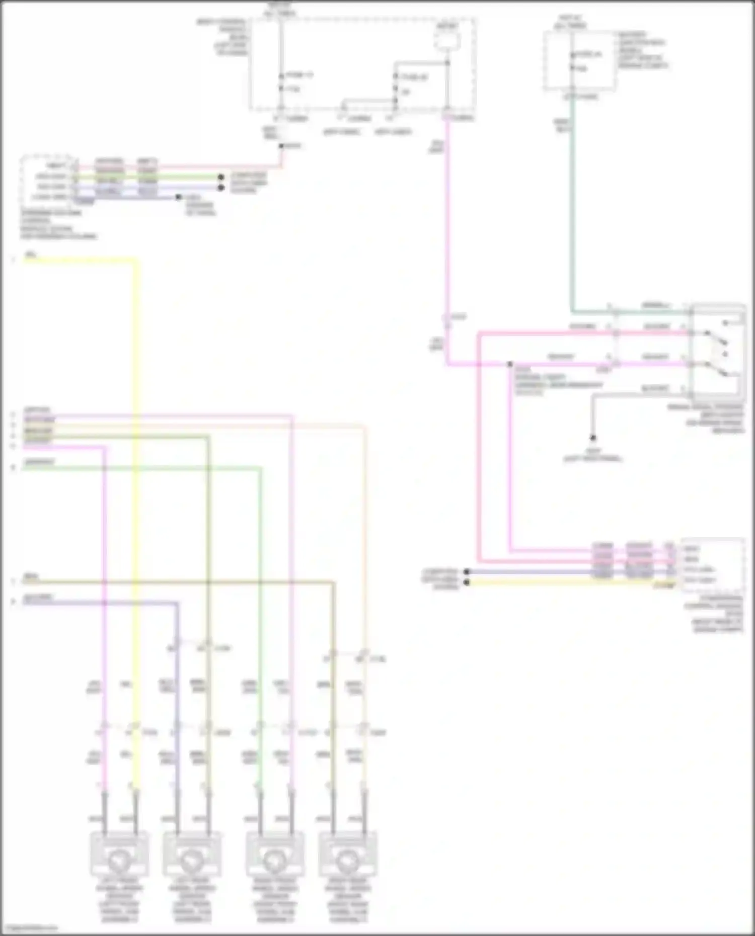 Wiring diagram gry/red for Ford Bronco VI (2020-2024) (22 of 27)