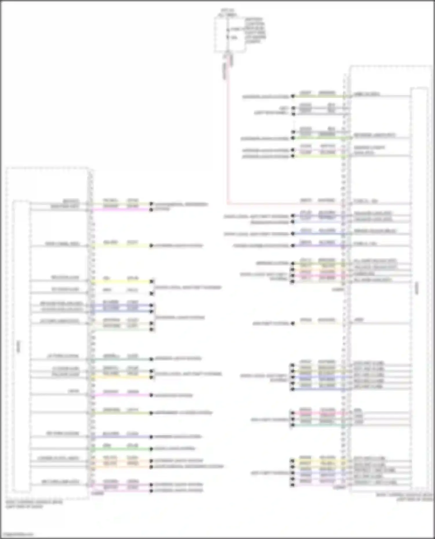 Wiring diagram tailgate ajar for Ford Bronco VI (2020-2024)