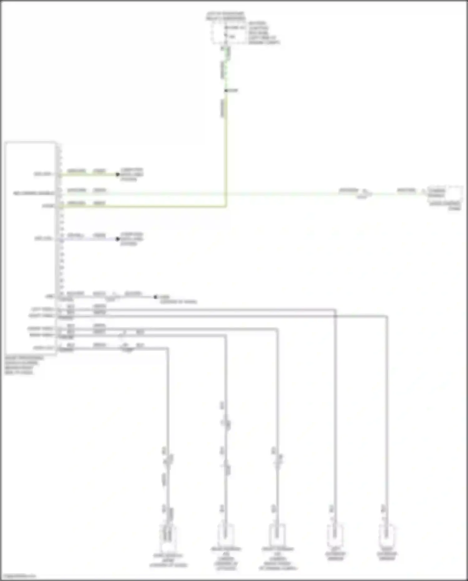 Wiring diagram enable sw for Ford Bronco VI (2020-2024)