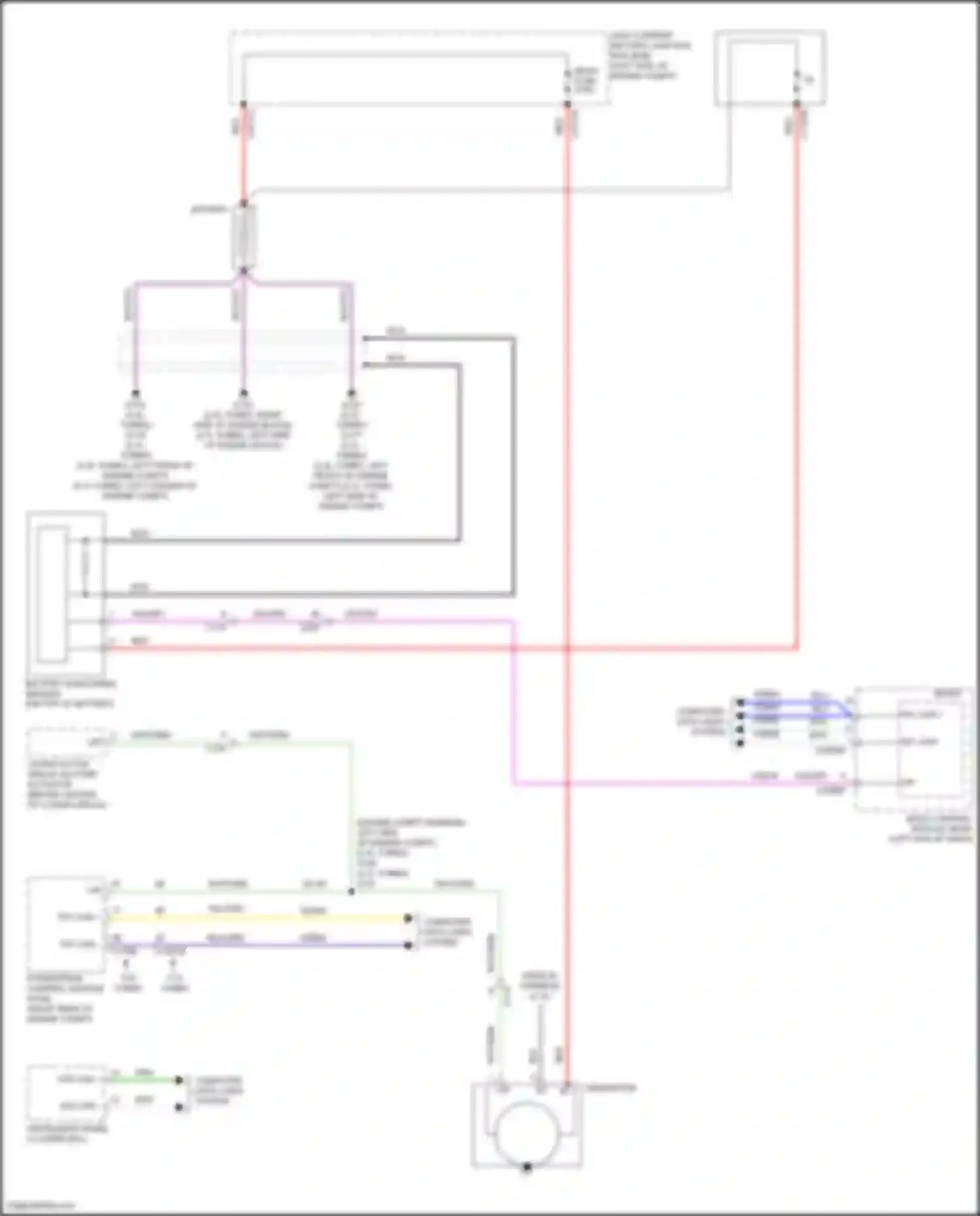 Wiring diagram mega fuse for Ford Bronco VI (2020-2024) (1 of 2)