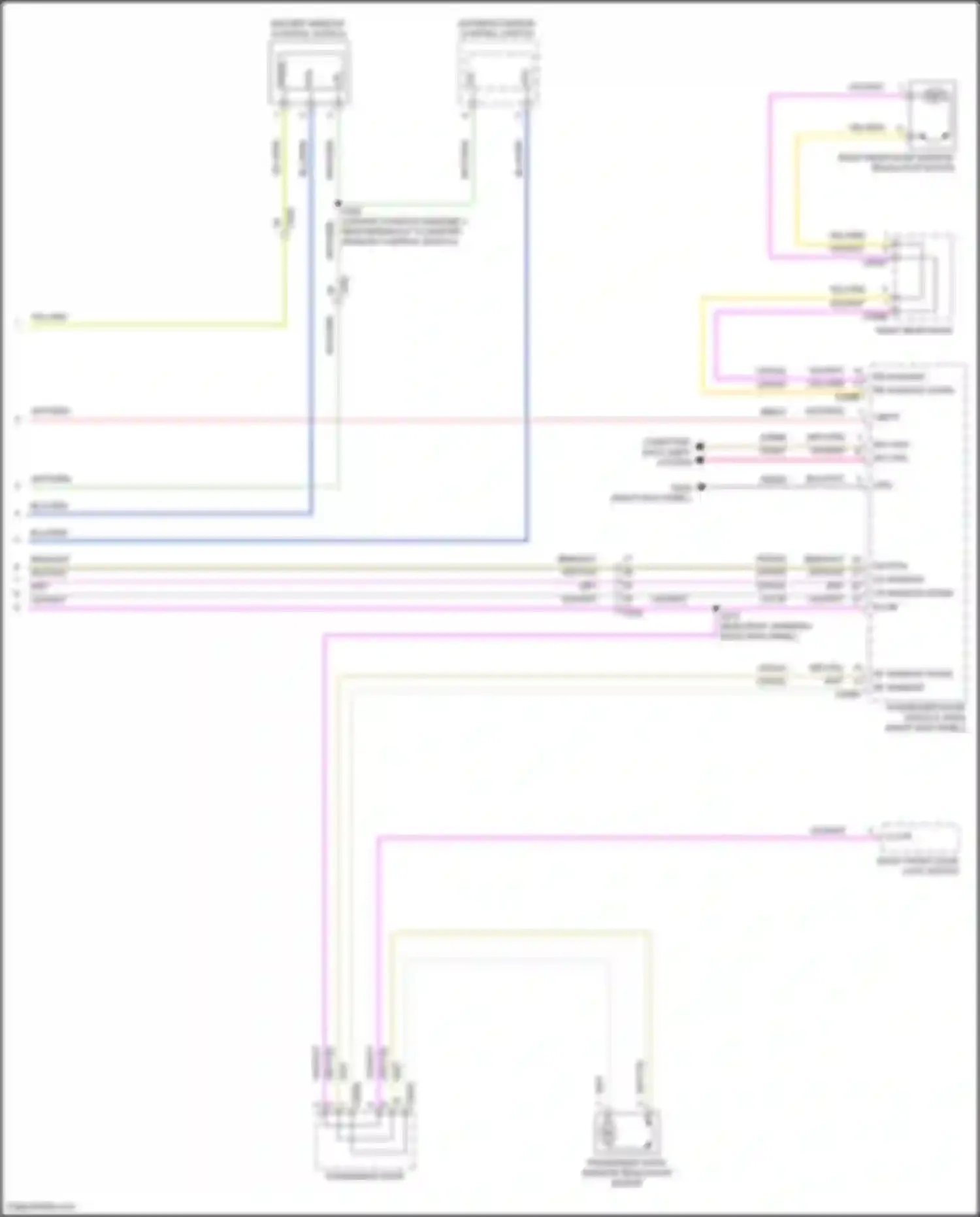 Wiring diagram rf window down for Ford Bronco VI (2020-2024)