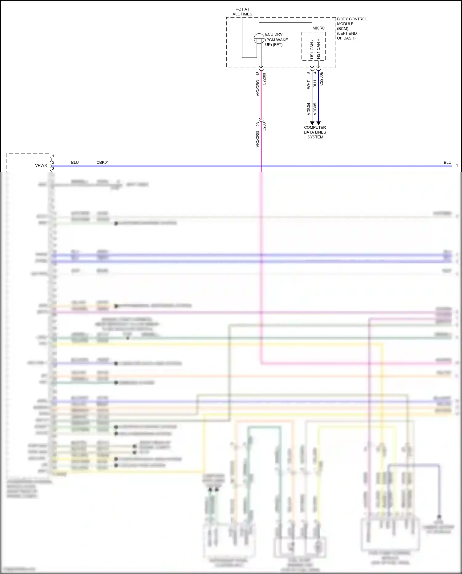 Ford Bronco VI (2020-2024) sst rtn wiring diagram  (2 of 2)