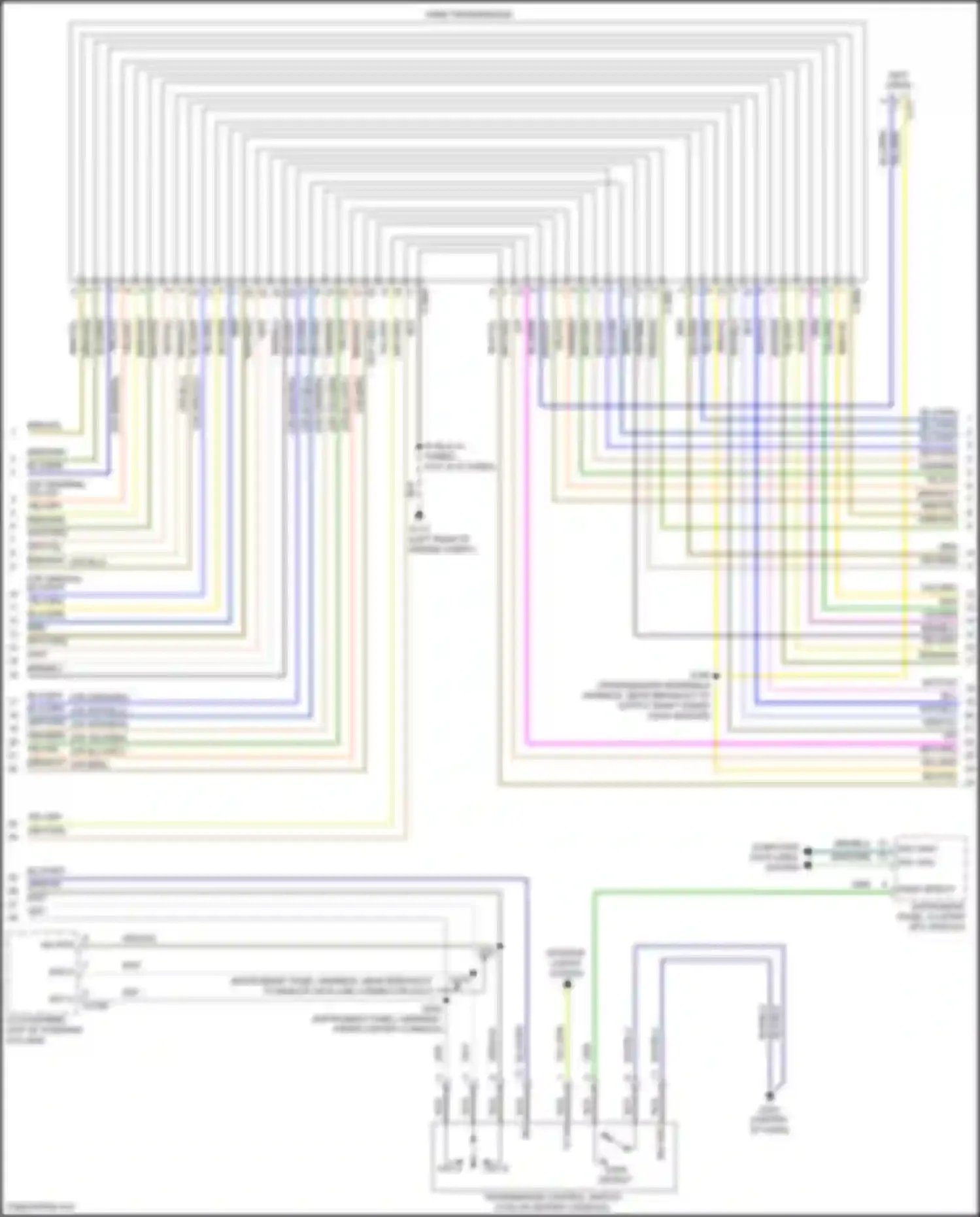 Wiring diagram sst-u for Ford Bronco VI (2020-2024) (2 of 6)