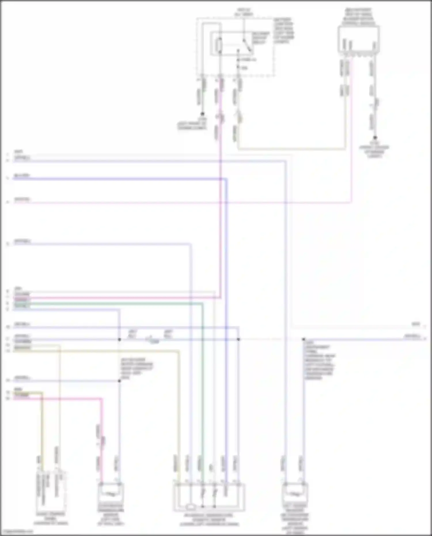 Wiring diagram start/stop) for Ford Bronco VI (2020-2024) (1 of 7)