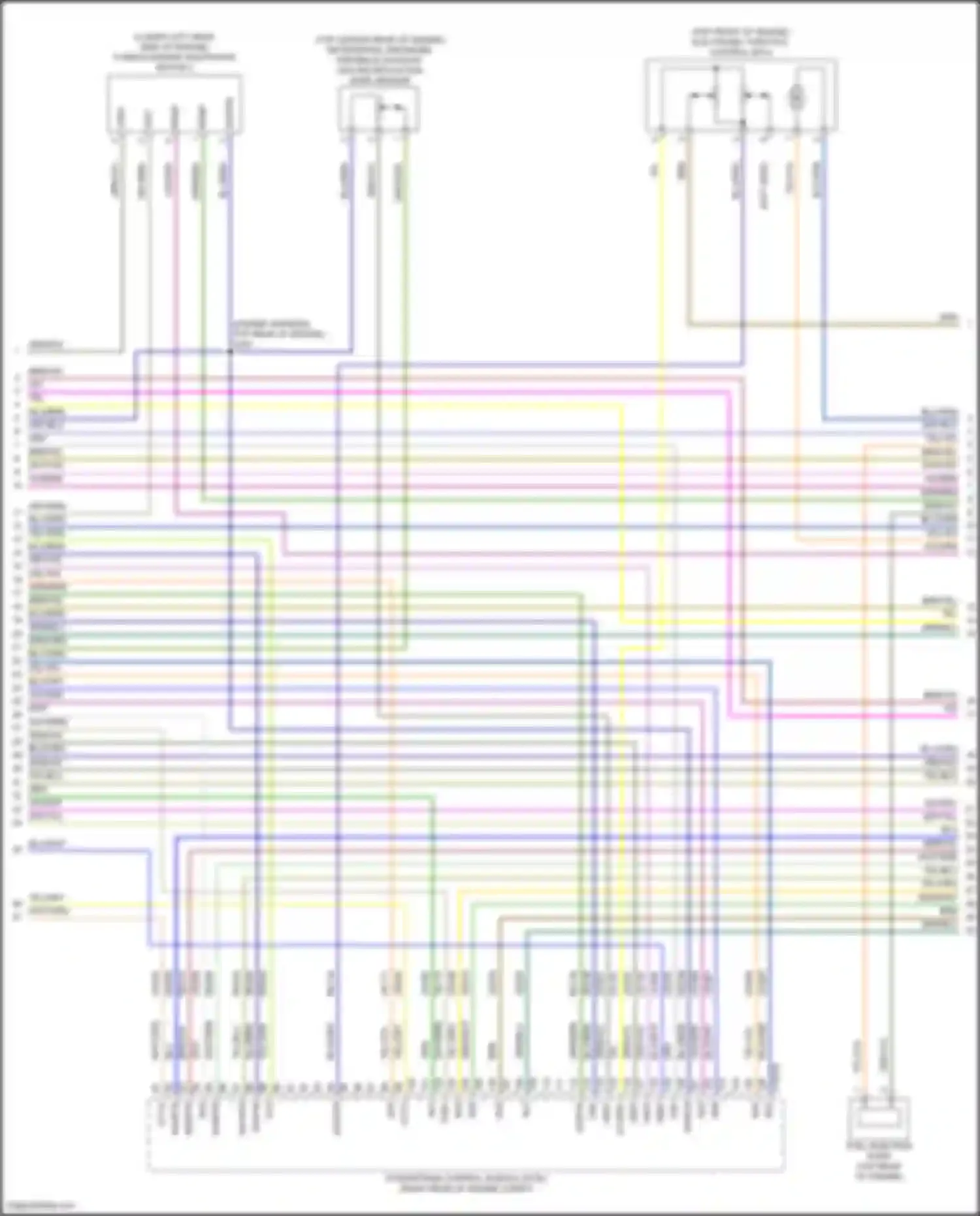 Wiring diagram grn/org for Ford Bronco VI (2020-2024)