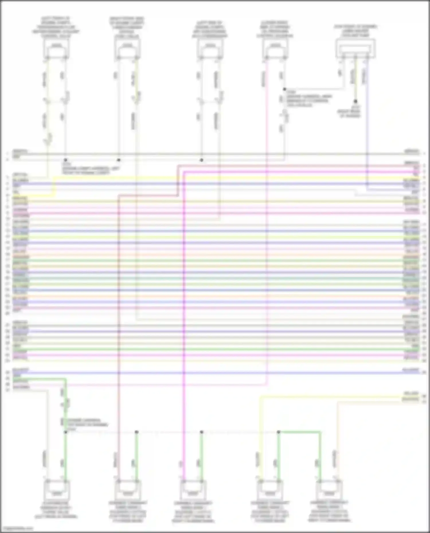 Wiring diagram blu/gry for Ford Bronco VI (2020-2024)