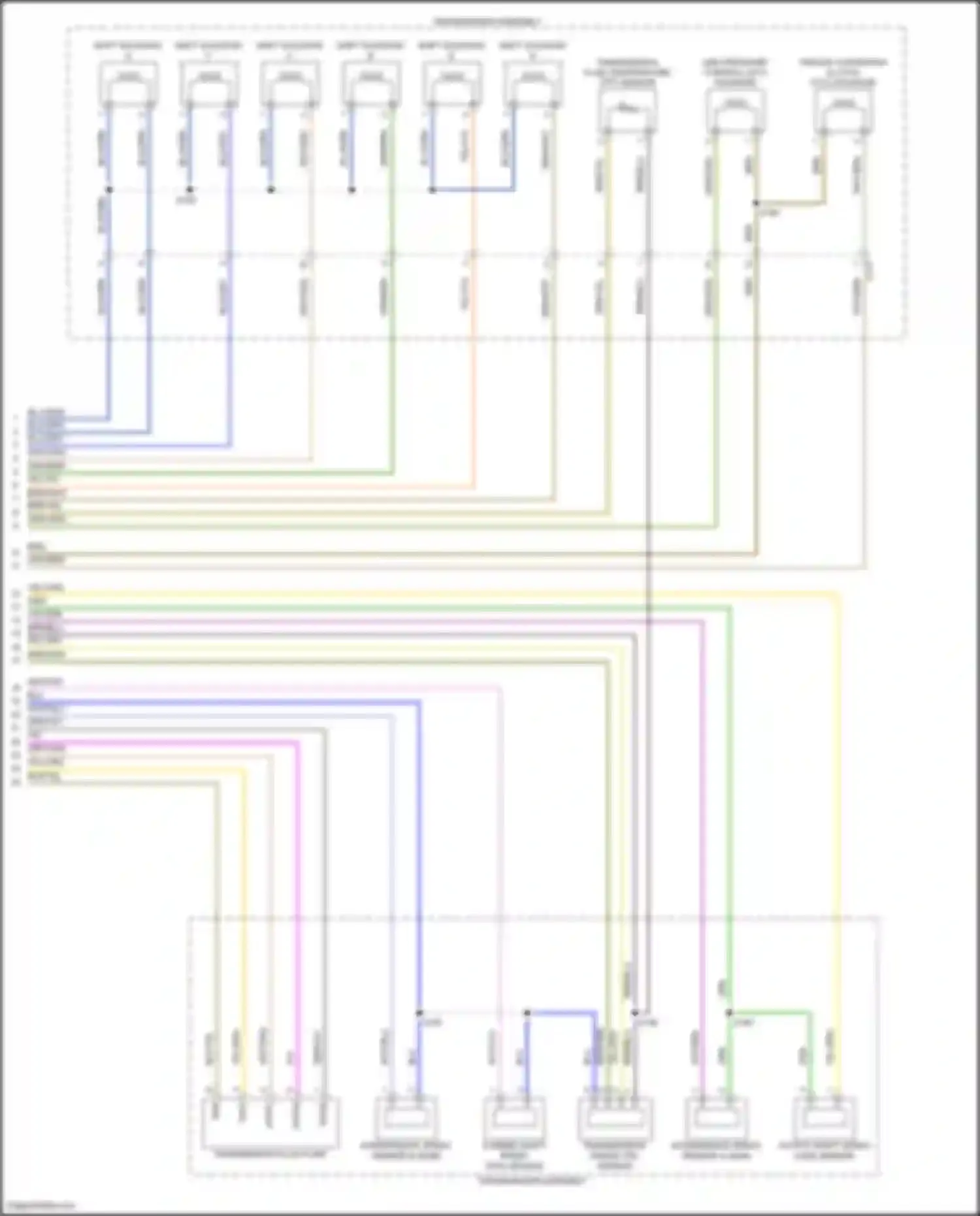 Wiring diagram shift solenoid c for Ford Bronco VI (2020-2024)
