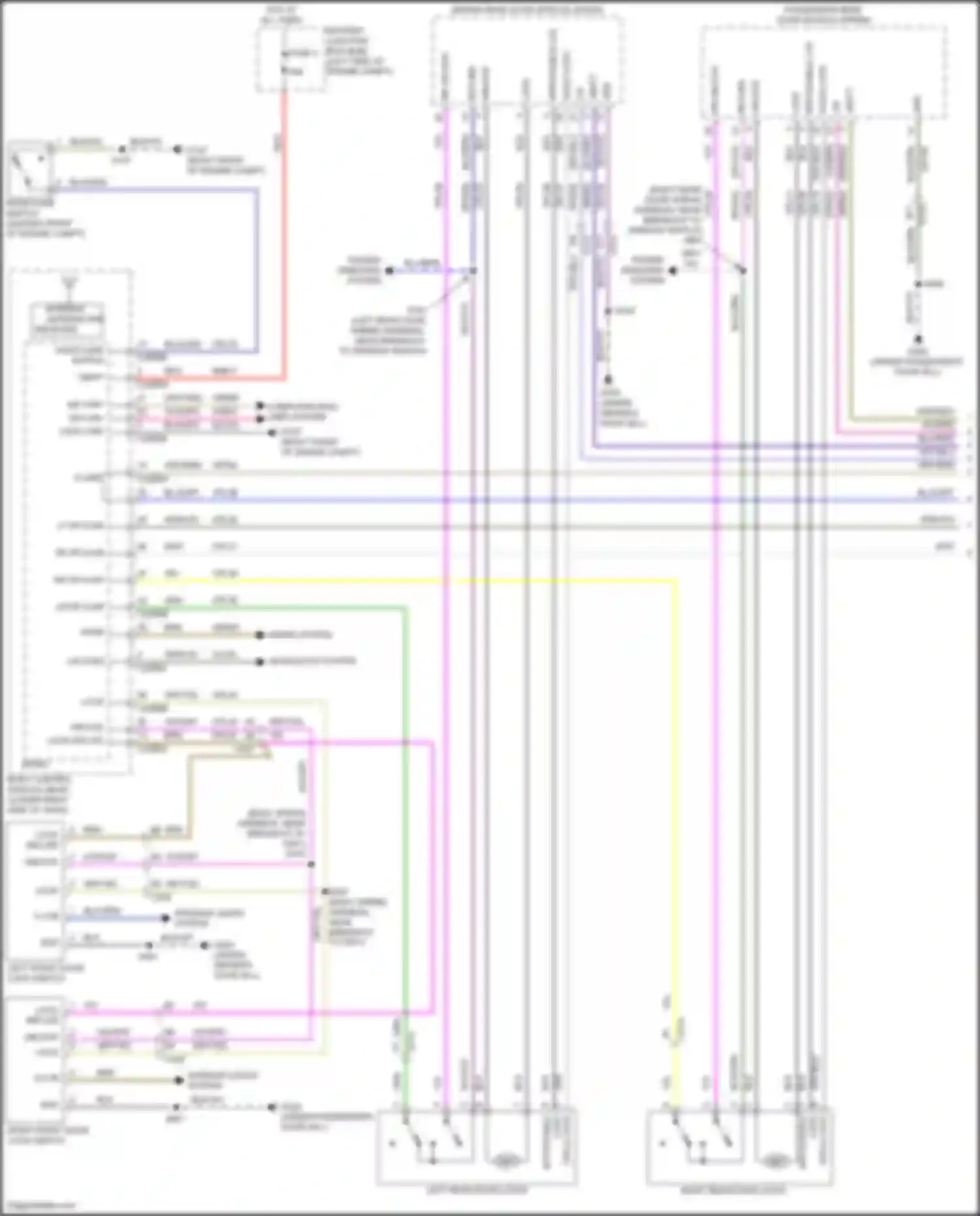 C-MAX Ford II facelift (2015-2019): Forced entry circuit (1 of 4)