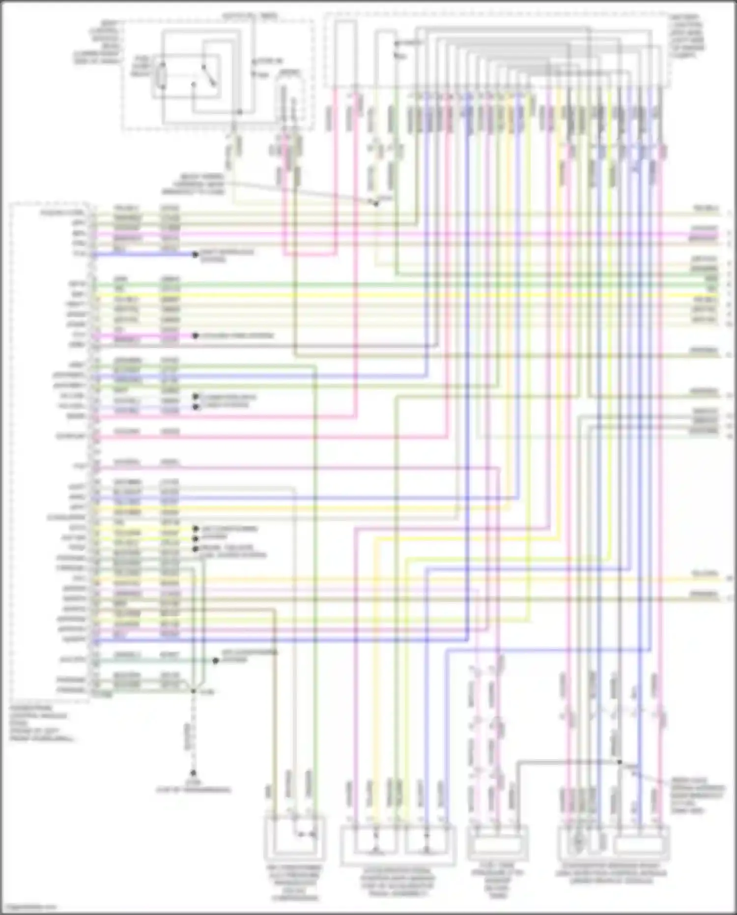 C-MAX Ford II facelift (2015-2019): Wiring diagram engine performance 2.0l, fhev (1 of 8)
