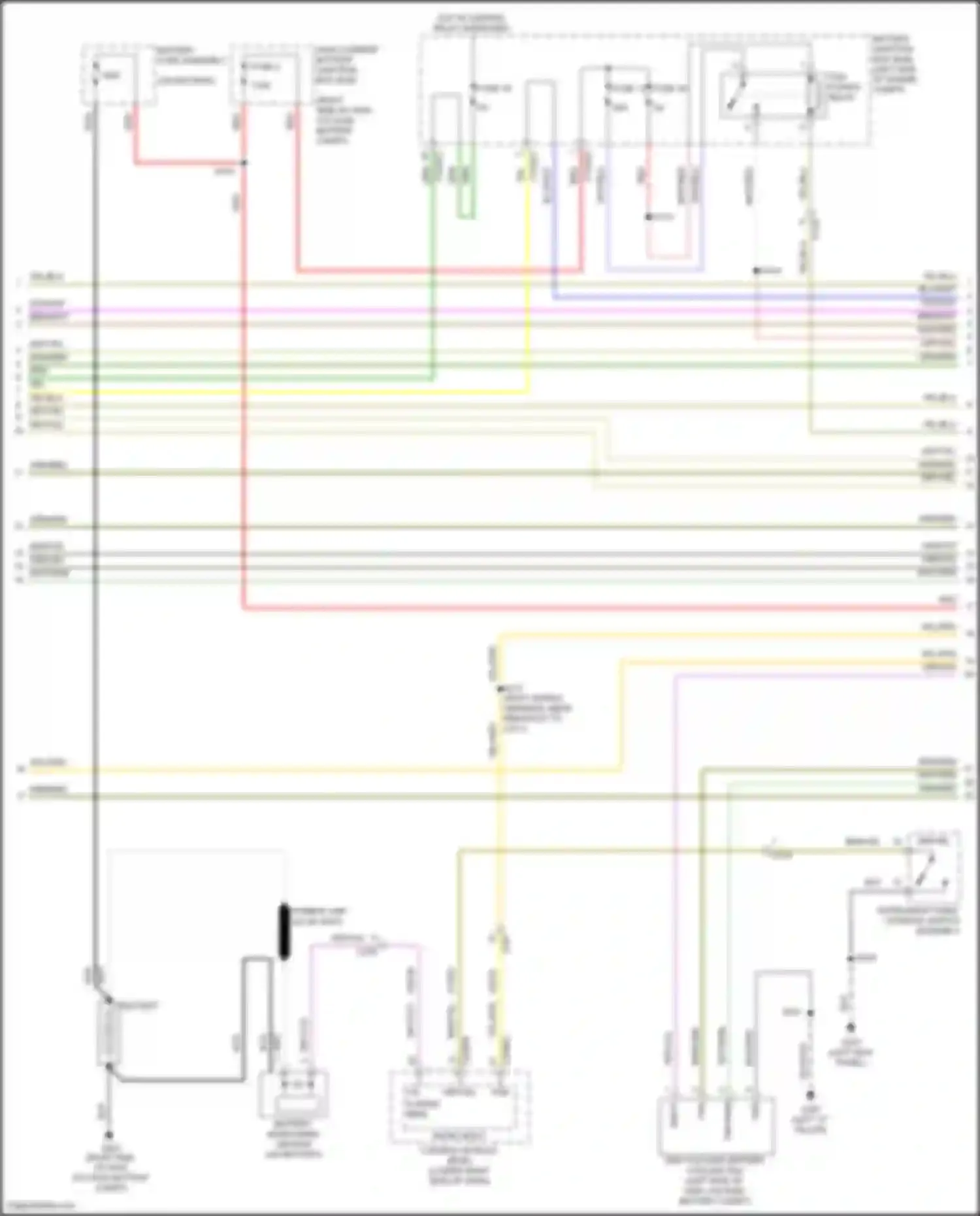 C-MAX Ford II facelift (2015-2019): Wiring diagram engine performance 2.0l, fhev (2 of 8)